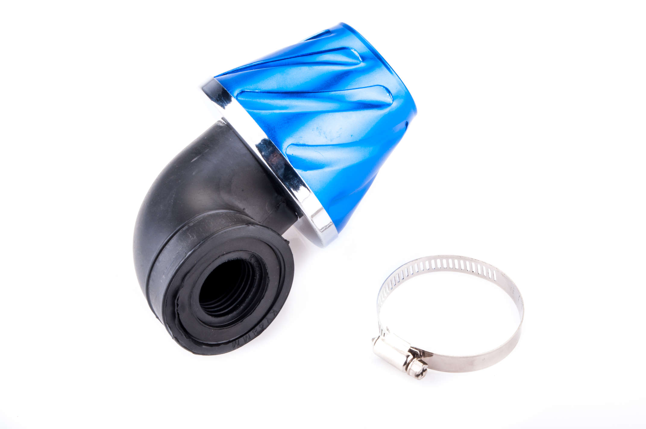 Фильтр воздушный (нулевик) Ø28/48mm (синий) KM (mod:KY-A-179)