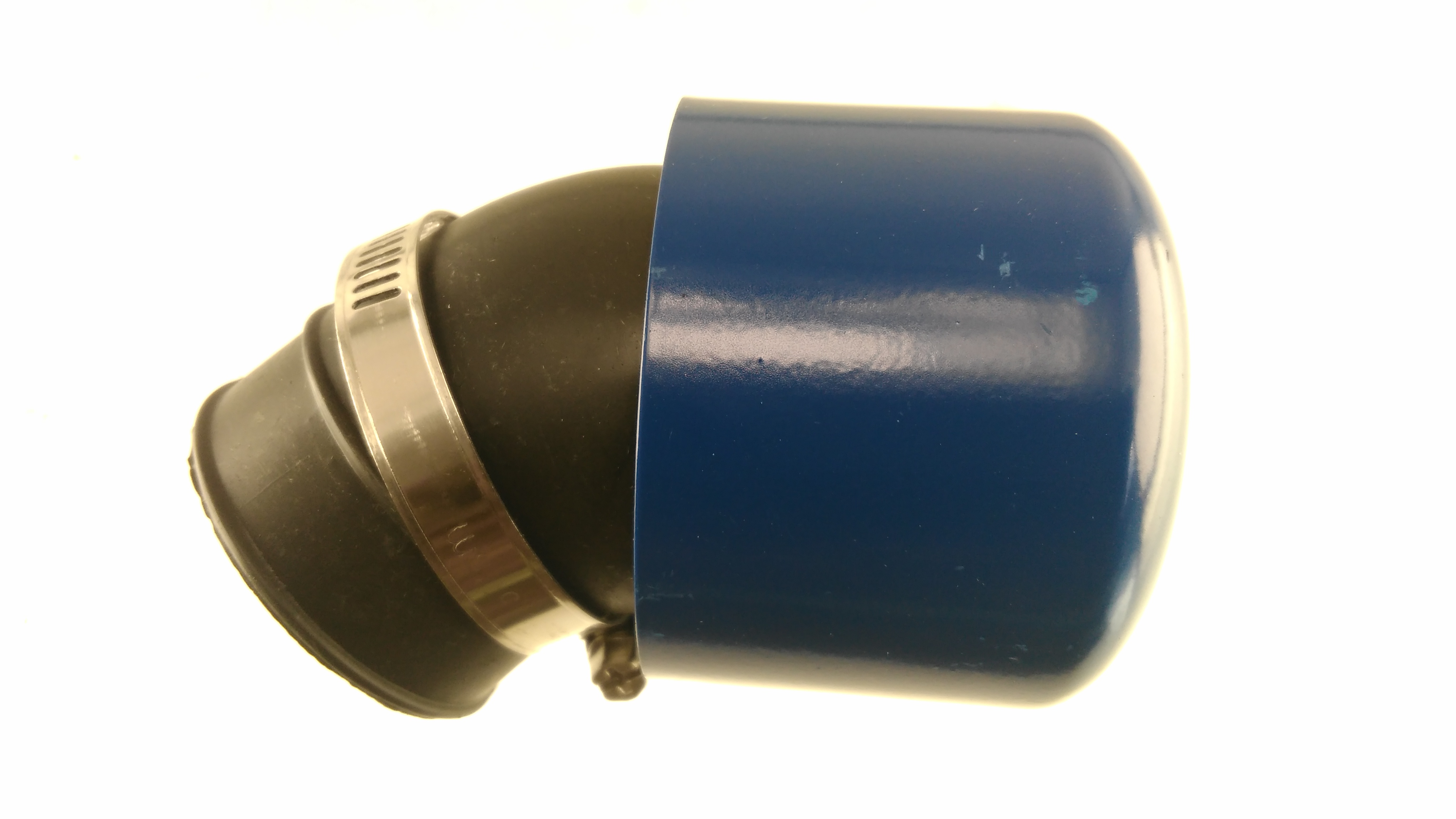 Фильтр воздушный (нулевик) Ø42mm, 45* колокол (синий) (#ZV)