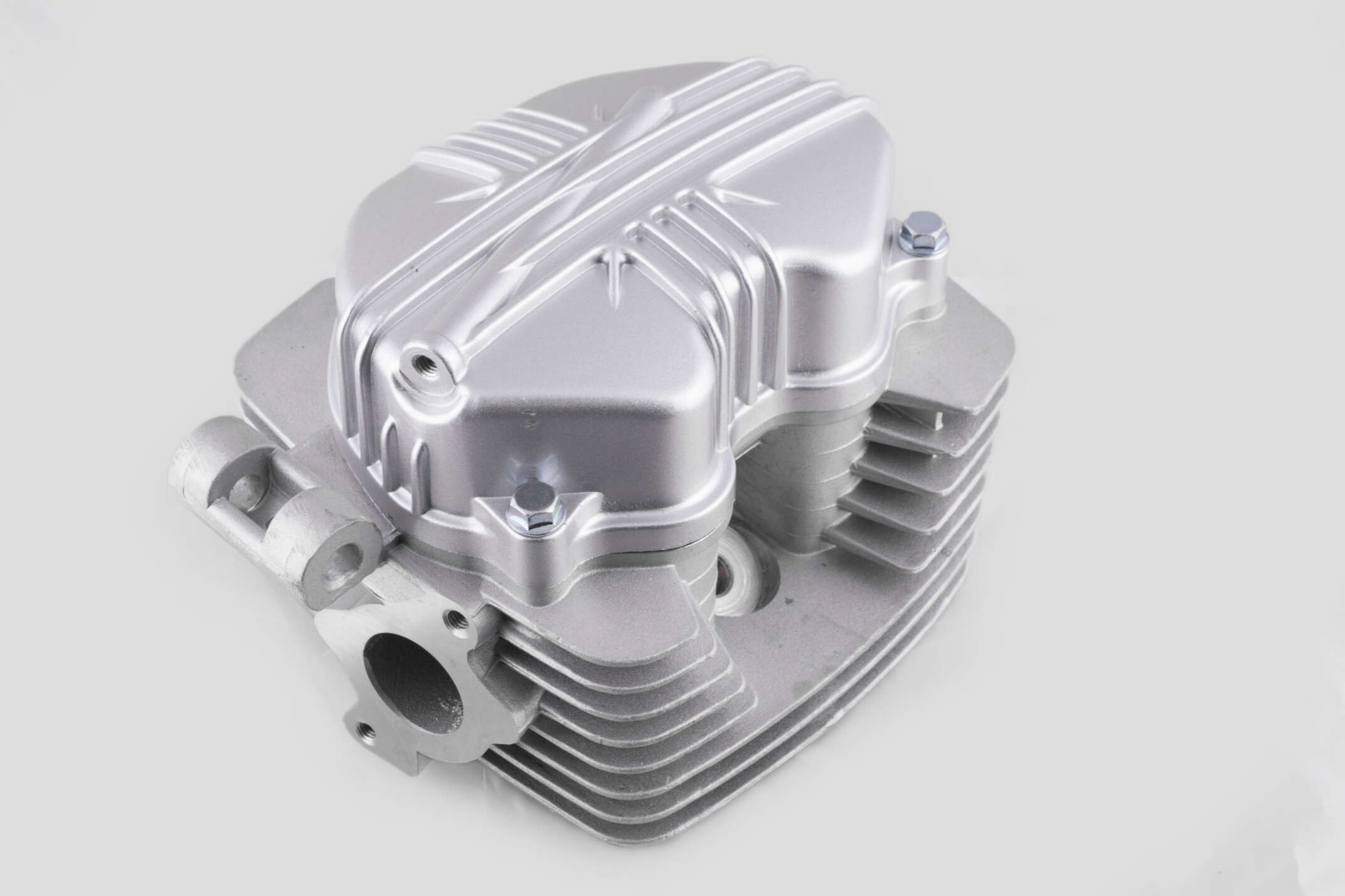 Головка цилиндра 4T CG150 (в сборе, + клапана, крышка) JI
