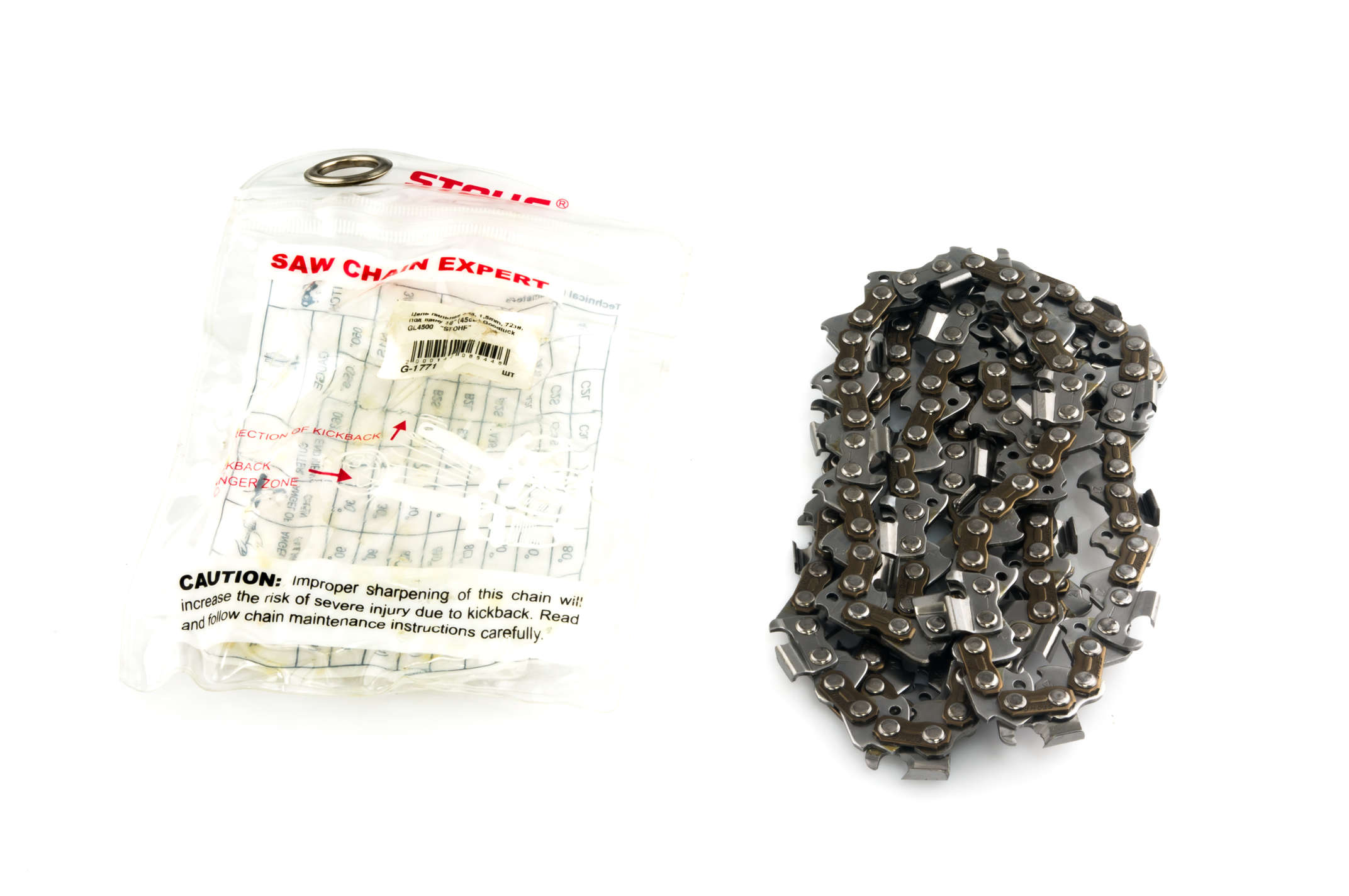 Цепь пильная 325, 1,5mm, 72зв, под шину 18 (45см) для Goodluck GL4500 STOHF