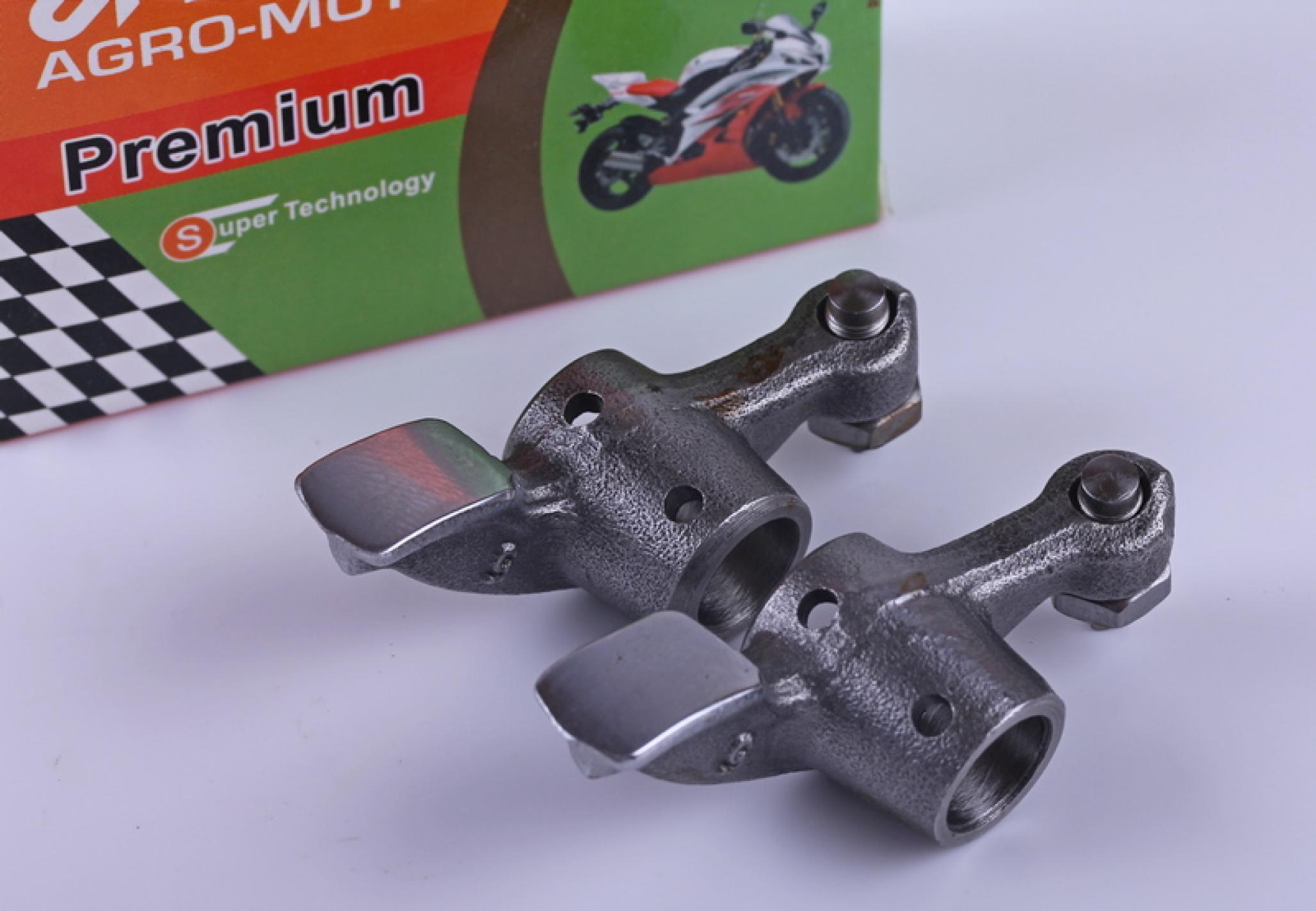 Клапаны (пара, голые) 4T GY6 50 (L-64mm) (Premium) AMG