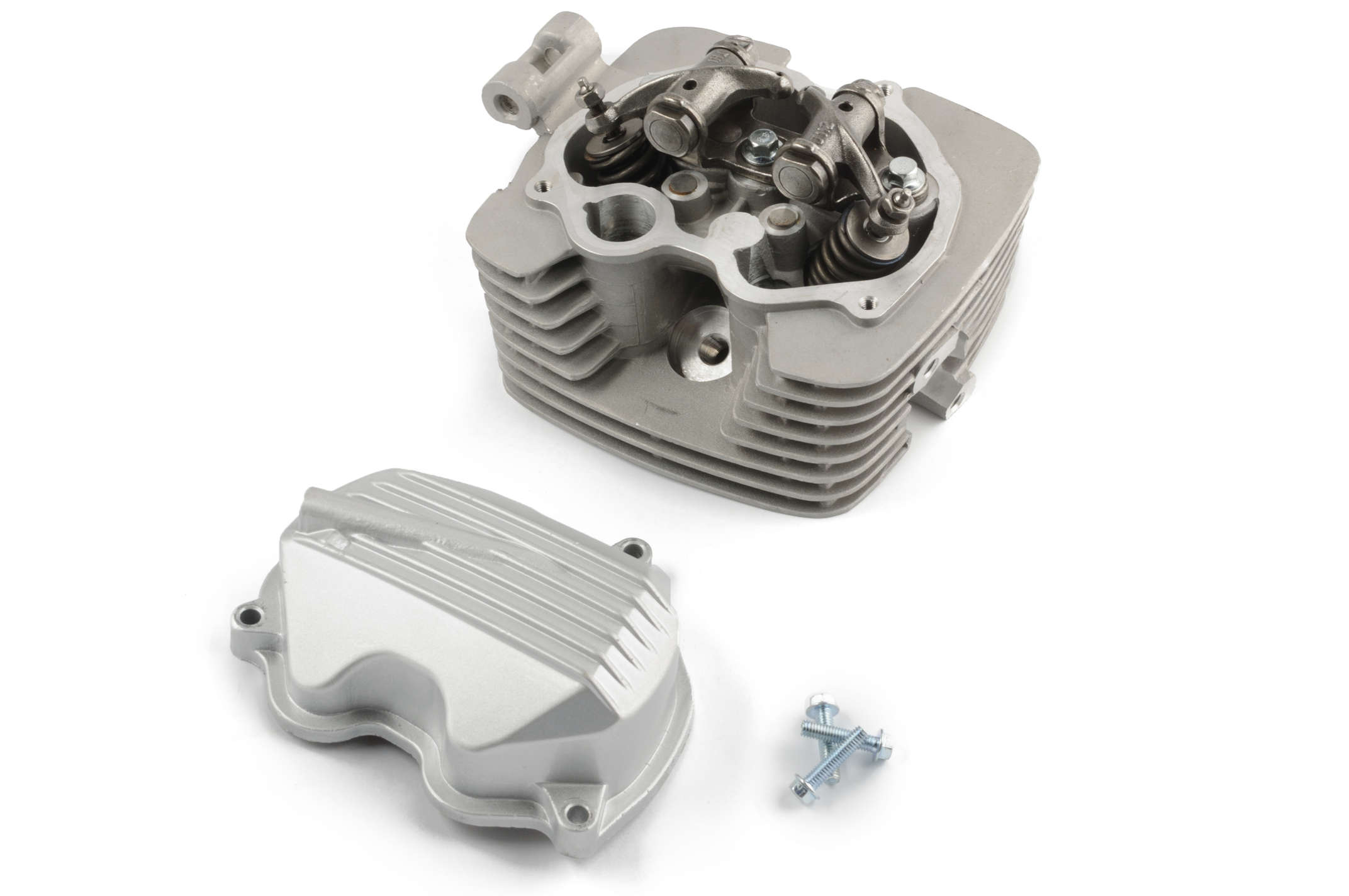 Головка цилиндра 4T CG150 (в сборе, + клапана, крышка) MANLE