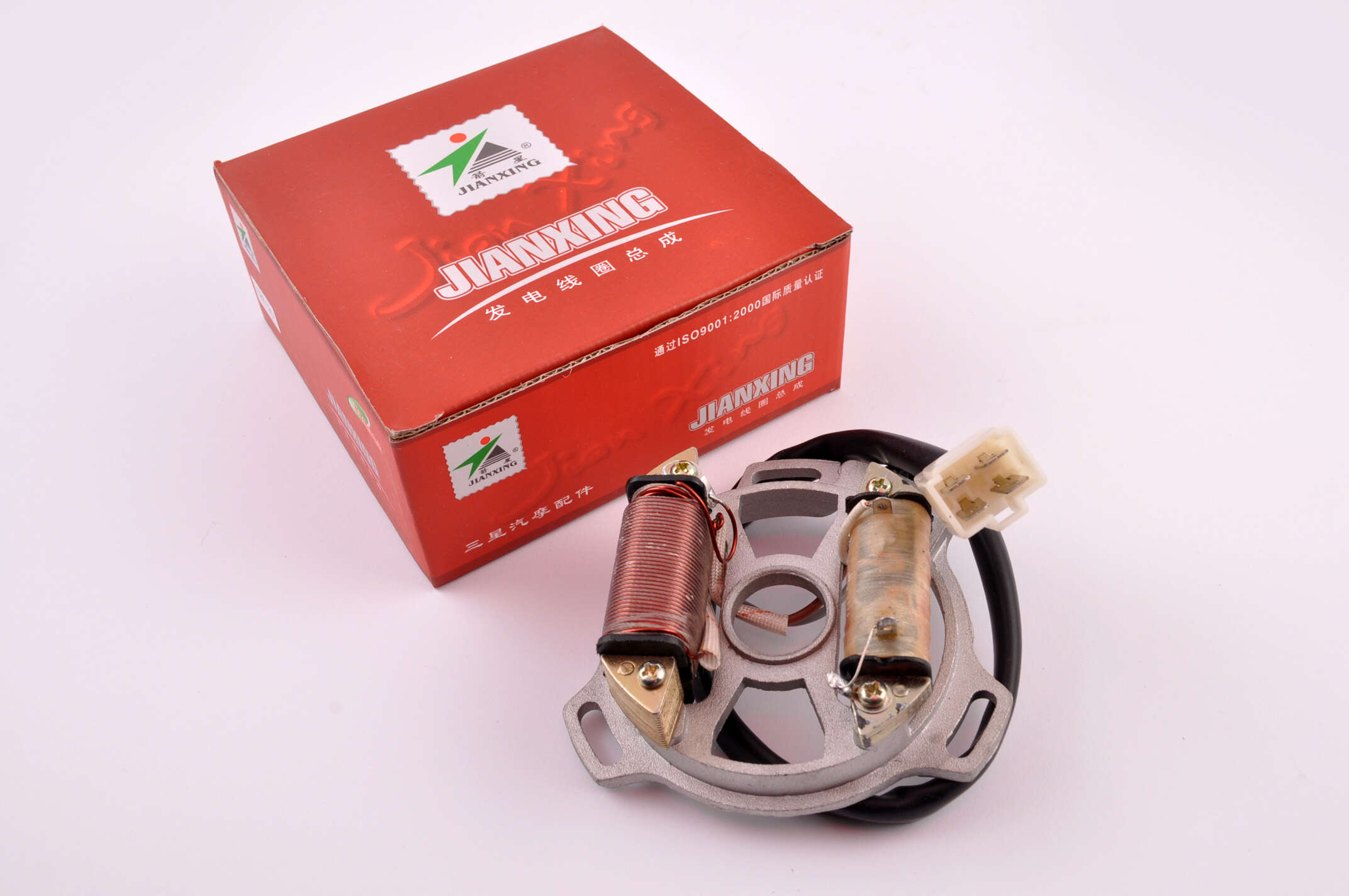 Статор генератора 2T TB50, Suzuki RUN (1+1 катушек) JIANXING