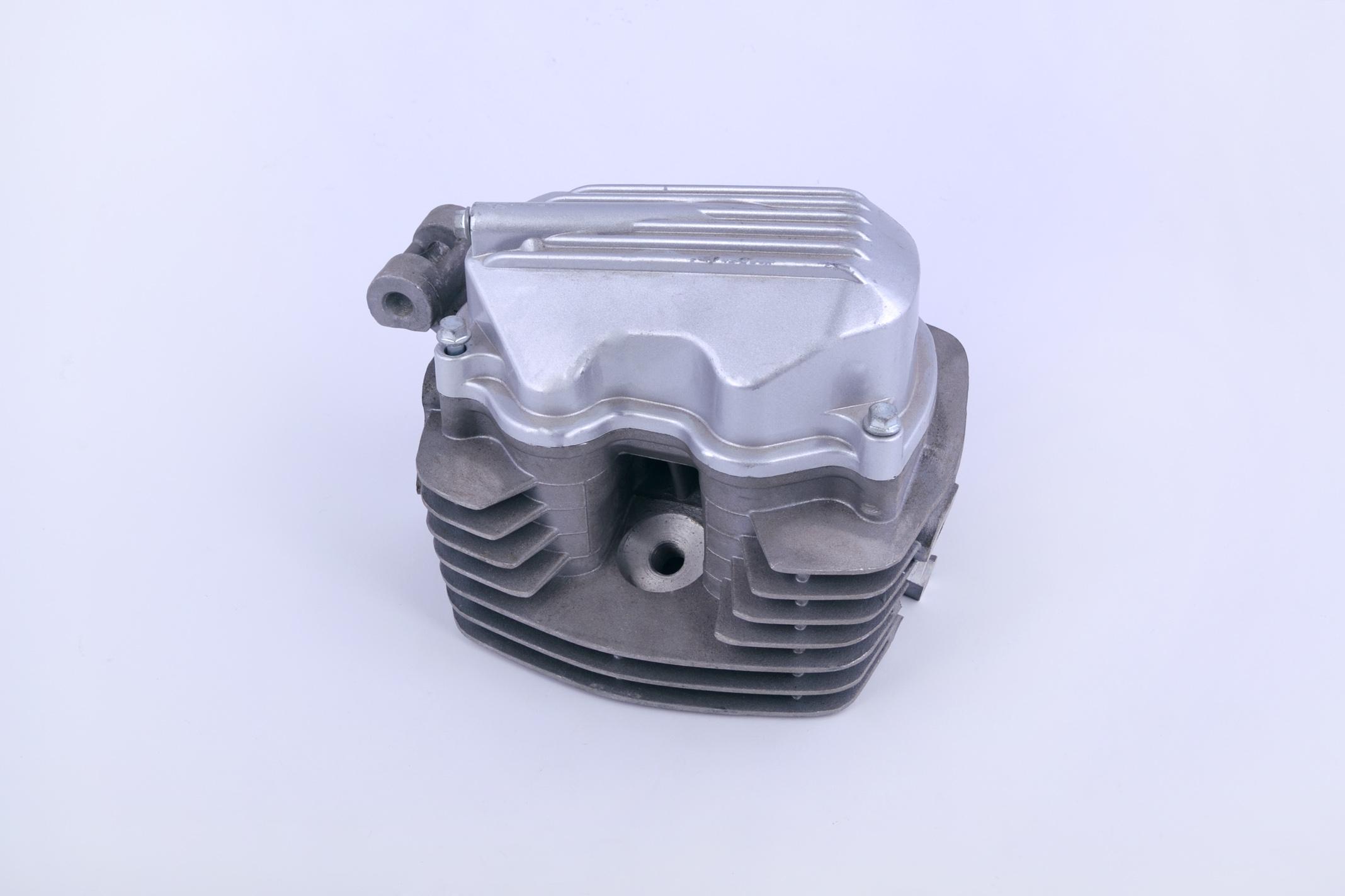 Головка цилиндра 4T CG125 (в сборе, + клапана, крышка) KOMATCU (mod.A)