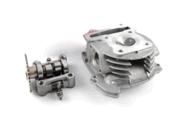 Головка цилиндра 4T GY6 100 (Ø50) (в сборе, без крышки) KOMATCU (mod.A)