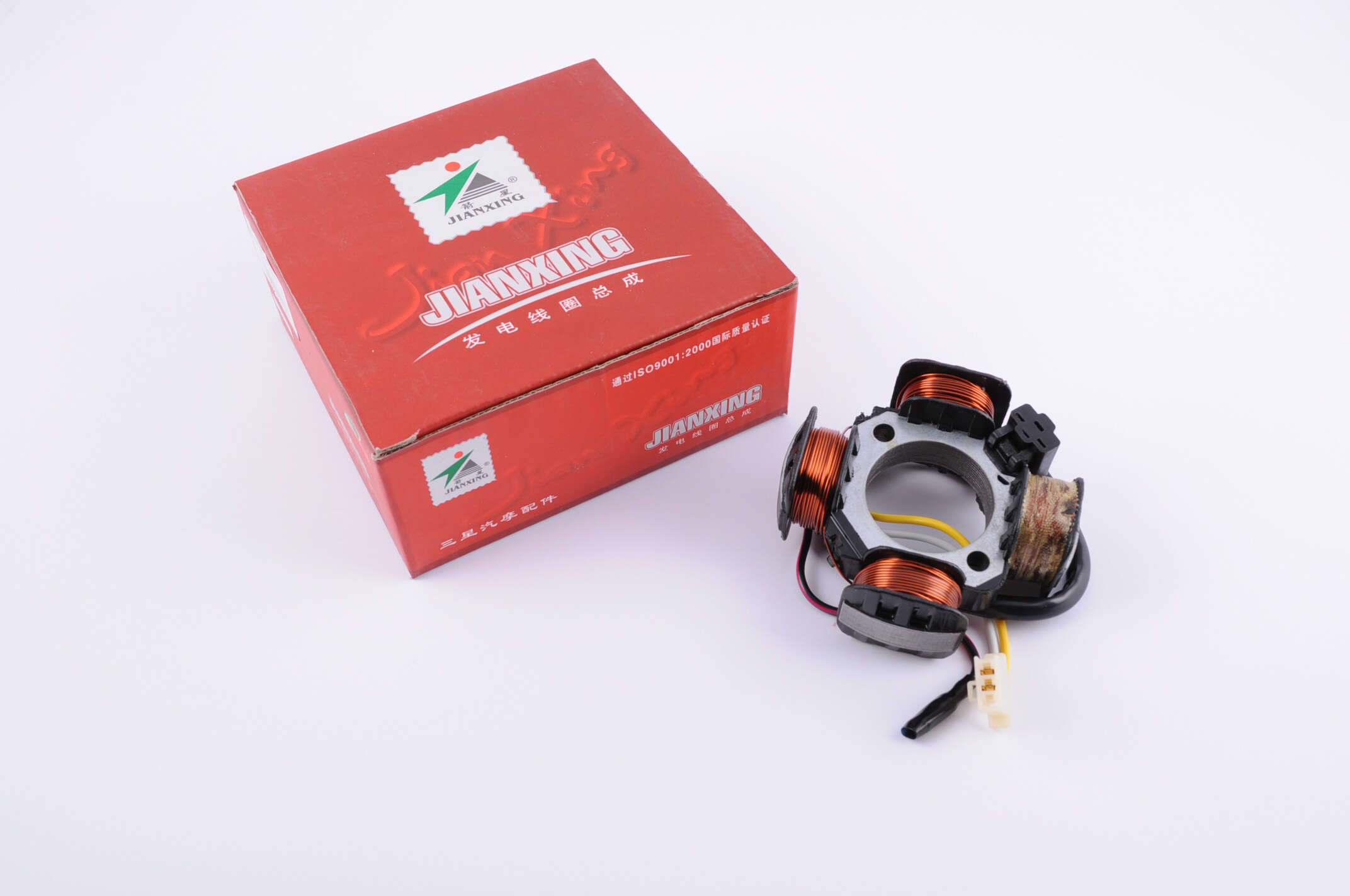 Статор генератора Suzuki AD50 (3+1 катушка) JIANXING