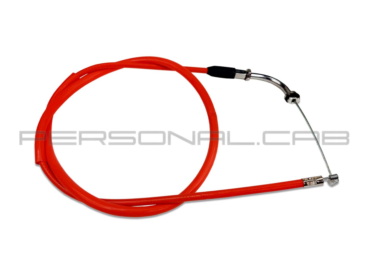 Трос газа Zongshen, Lifan 125/150 (SILICONE RED) (TM) EVO