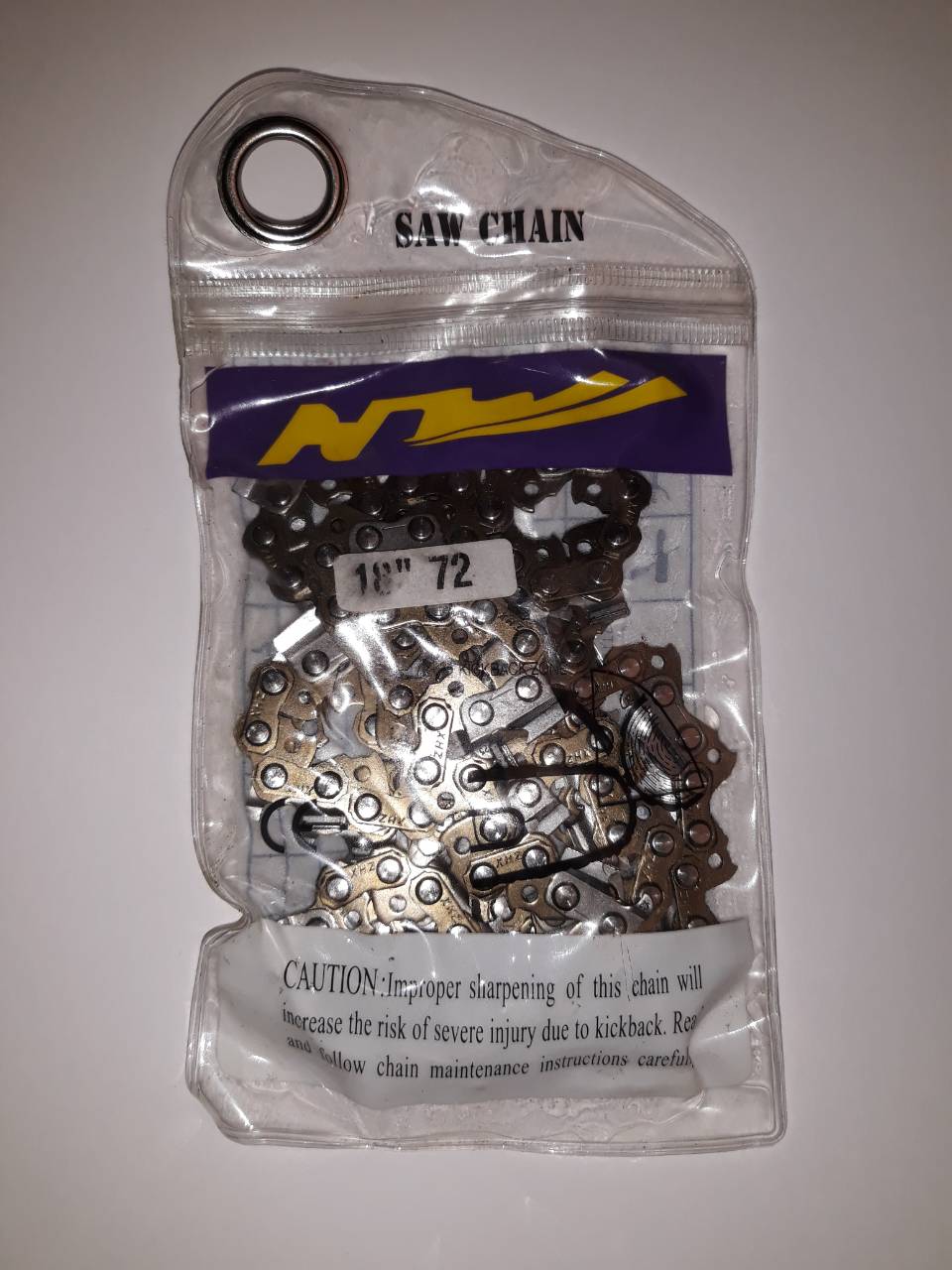 Цепь пильная 325, 1.5mm, 72зв, серп, под шину 18 (45см) для Goodluck GL4500 (Супер Зуб) (NZ) SVET