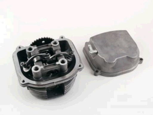 Головка цилиндра 4T GY6 125 (в сборе, +крышка) (TM) EVO
