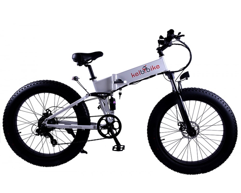 Электровелосипед (в сборе) фэтбайк E-1911WS 26 350W, 48V (Цвет: Белый) KL