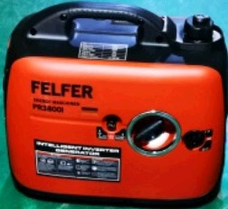 Генератор инверторый FELFER PR3800i 220V/12V 9A Power 2,8 -3,0 kW бак 4,2L 20kg 510x280x455 LTK
