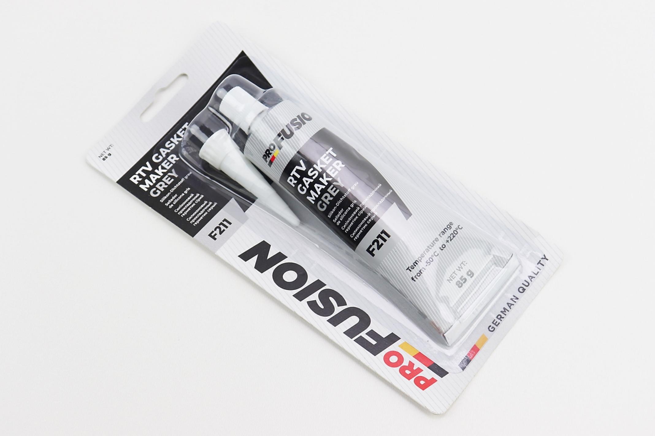 Герметик силиконовый высокотемпературный СЕРЫЙ Gasket Maker GREY 85g KS