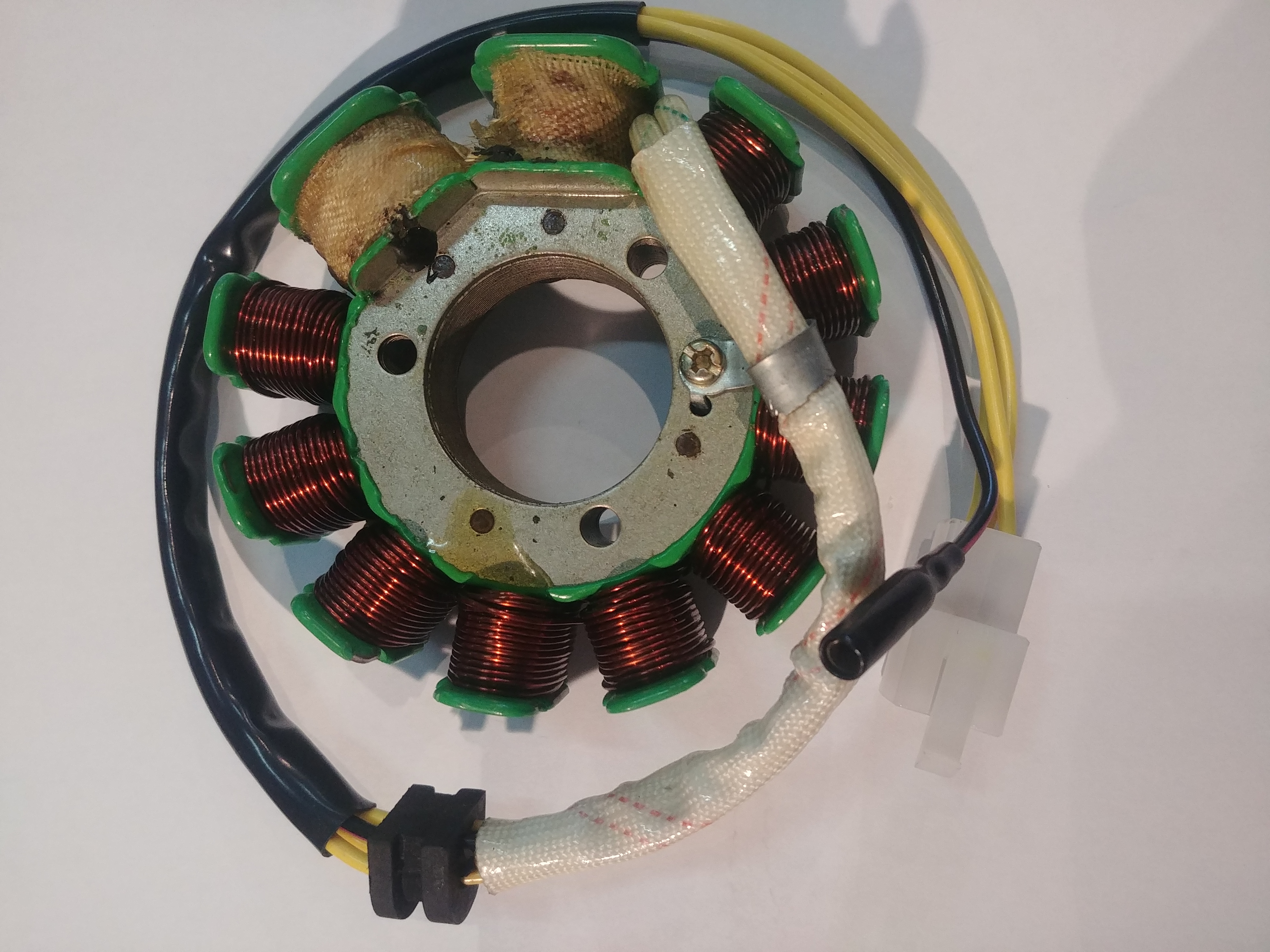 Статор генератора 4T CB/CG 125/150 (9+2 катушек) JIANXING