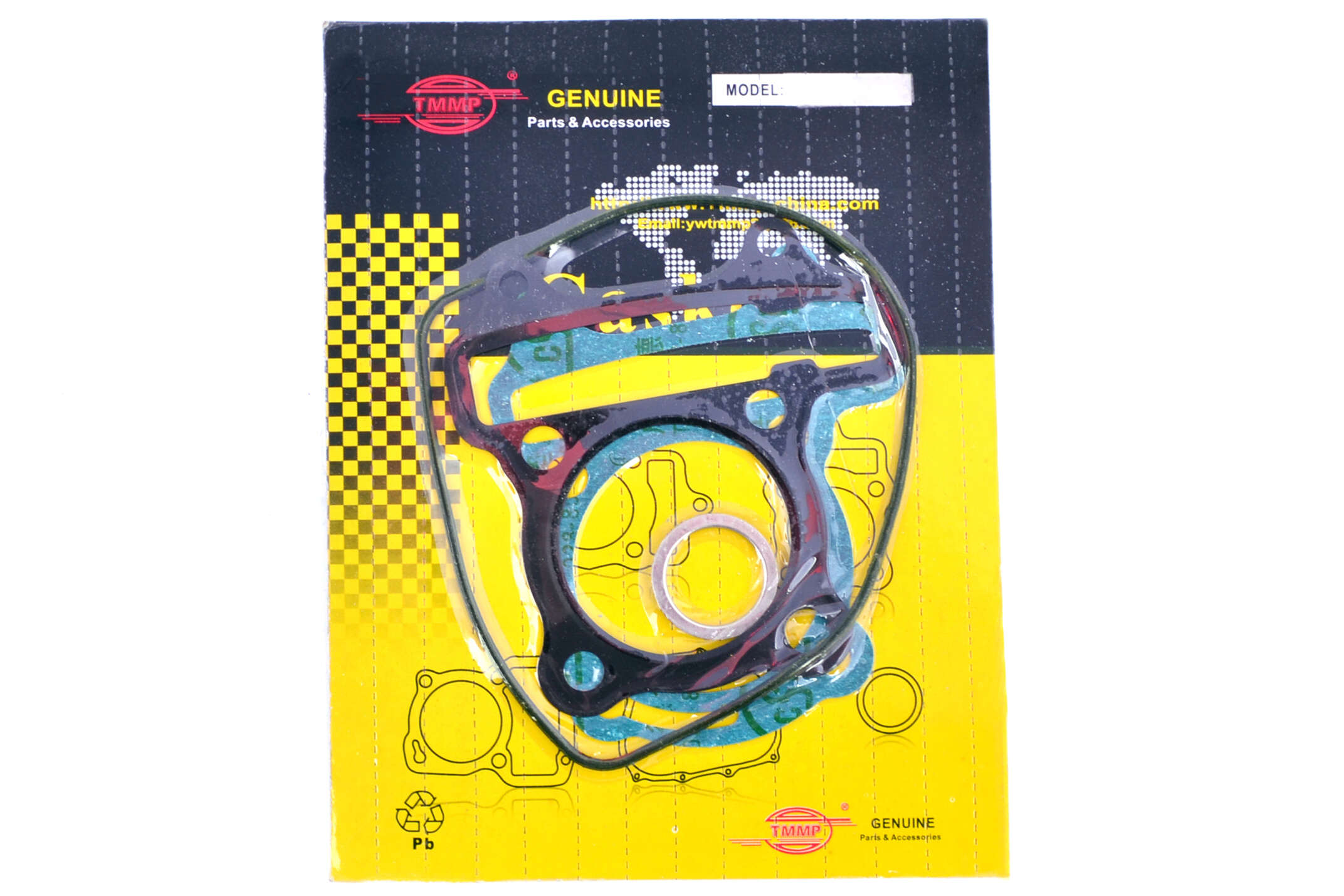 Прокладки цилиндра (набор) 4T GY6 125 Ø52,50mm (TM) EVO