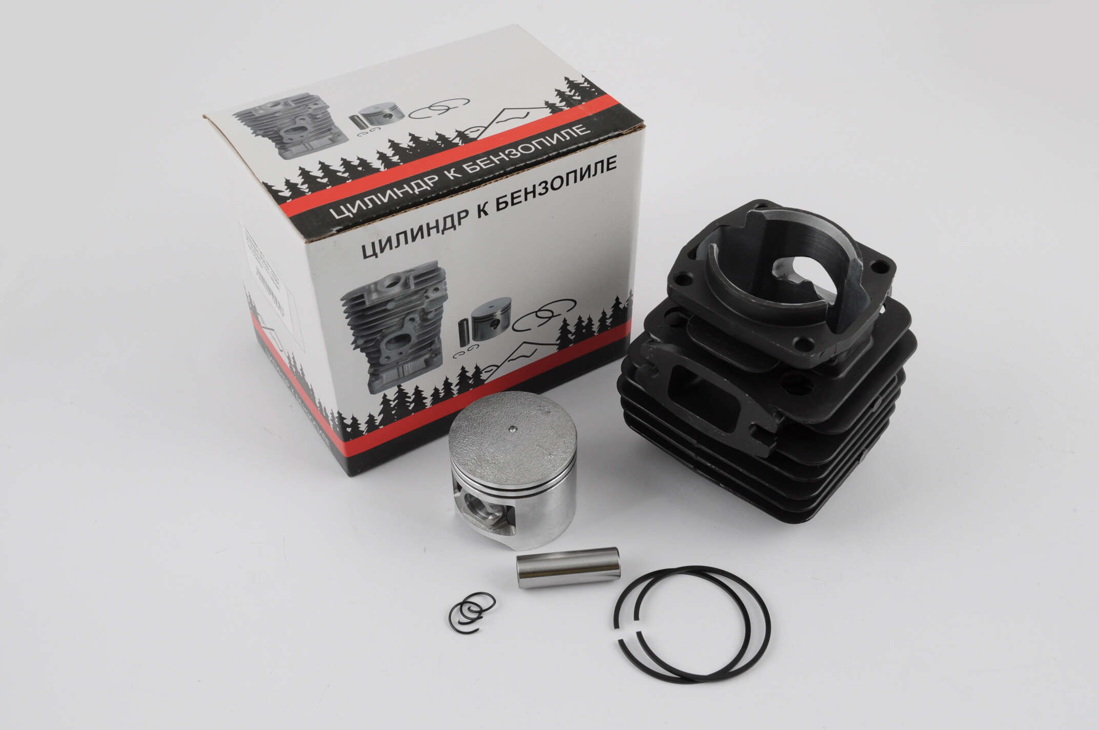 Поршневая б/п (ЦПГ) для Goodluck GL4500 (Ø43) (черная) WOODMAN