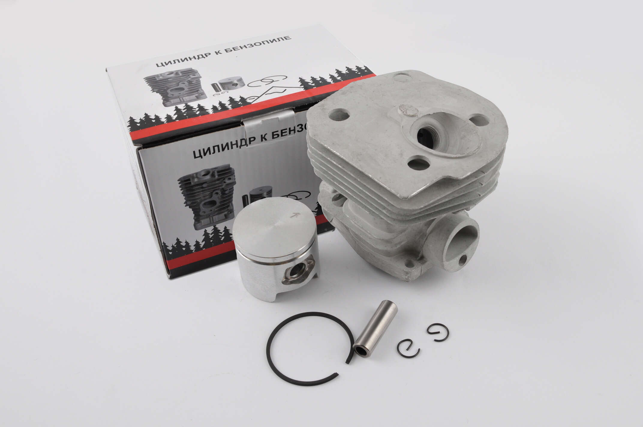 Поршневая б/п (ЦПГ) для Husqvarna 350 (Ø44, низкая) WOODMAN