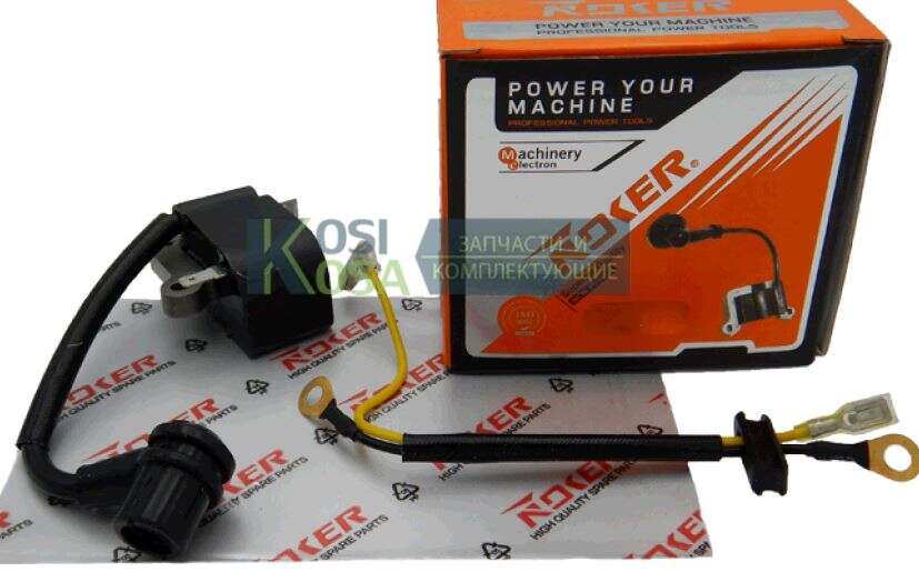 Катушка зажигания б/п для Husqvarna 137/142 (NOKER) KOSA