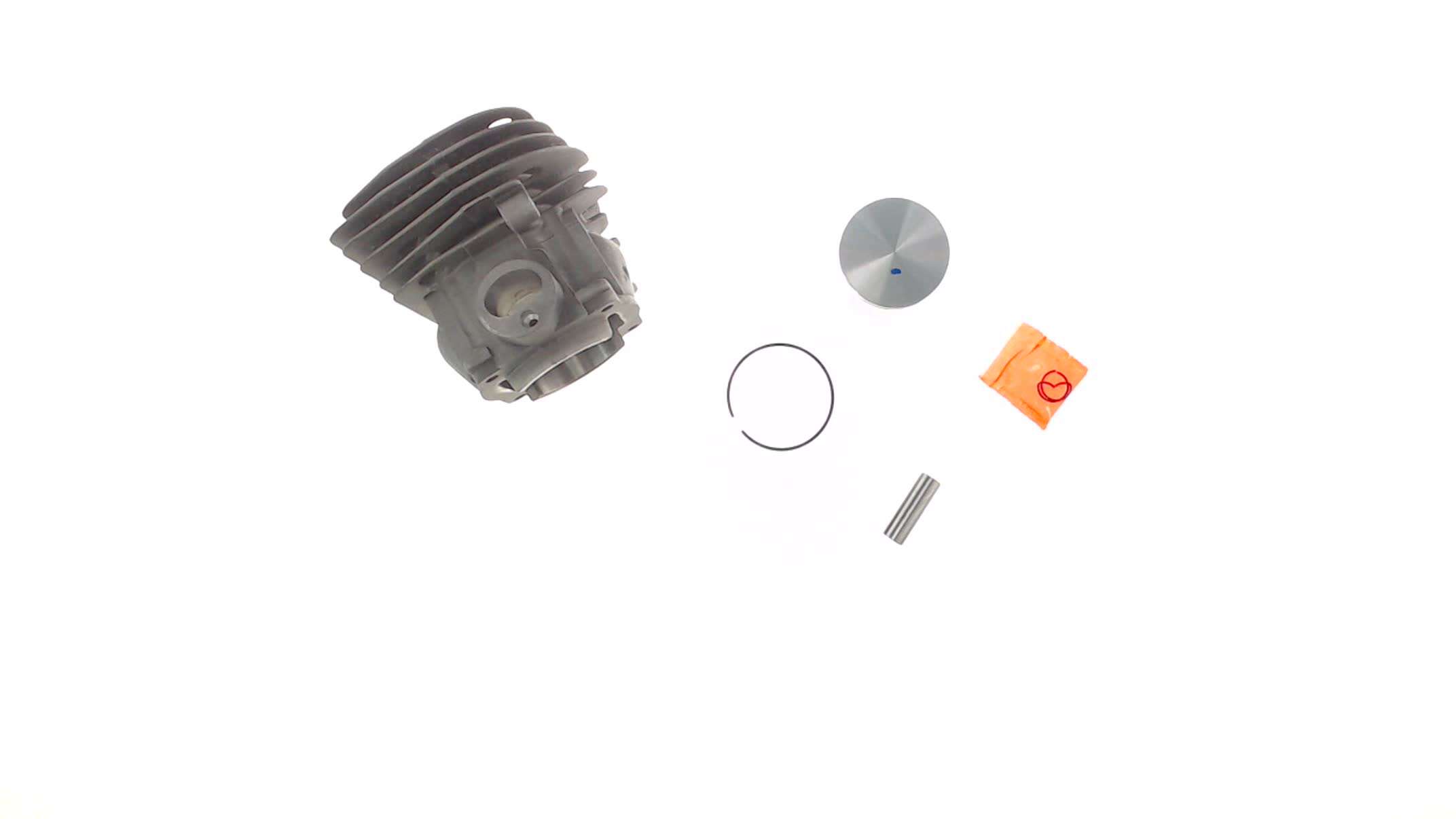 Поршневая б/п (ЦПГ) для Husqvarna 357/359 (Ø47) (черная) WOODMAN (mod.A)