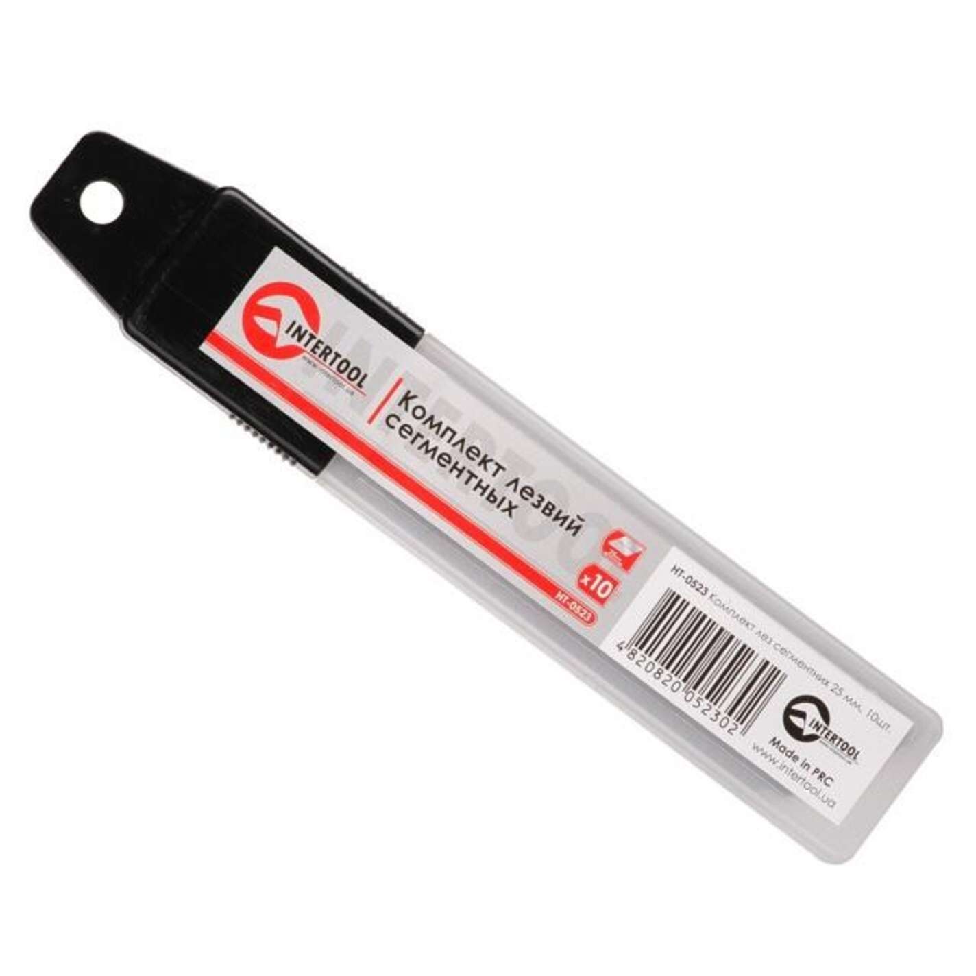 Комплект лезвий сегментных 25 мм, 10шт. INTERTOOL