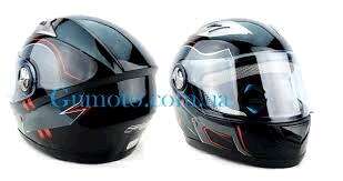 Шлем-интеграл (mod: F2-830) (size XS, Brilliant black/RED) ST