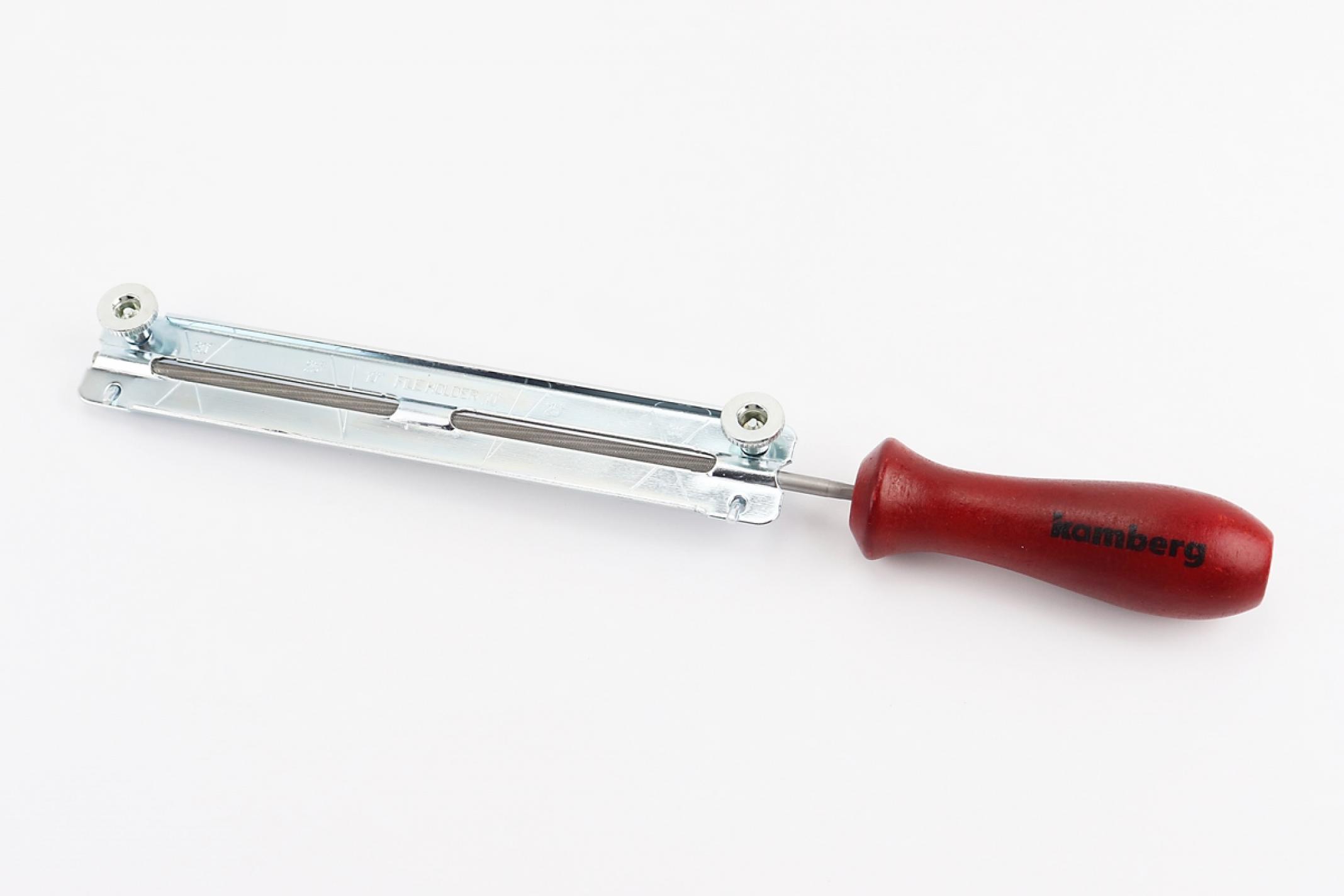 Напильник бензопильный Ø4,8mm (+планка, ручка) KS-4