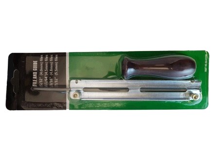 Напильник бензопильный Ø4,0mm (+планка, ручка) AZT-2