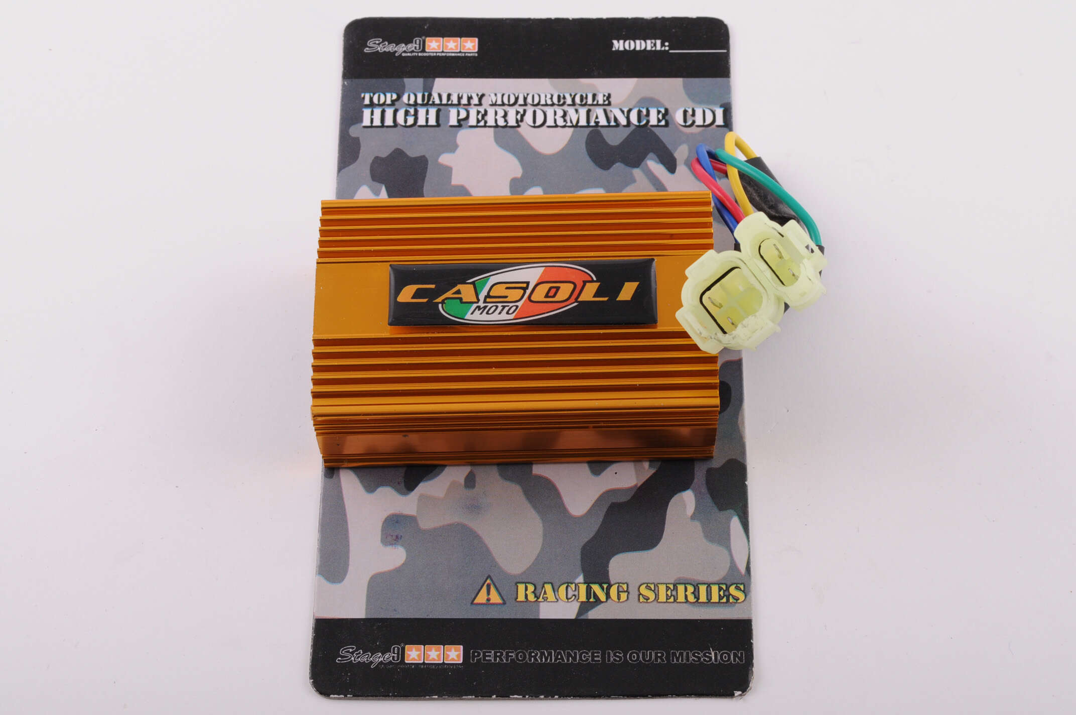 Коммутатор (тюнинг) Honda DIO AF34 (золотистый) STAGE-9
