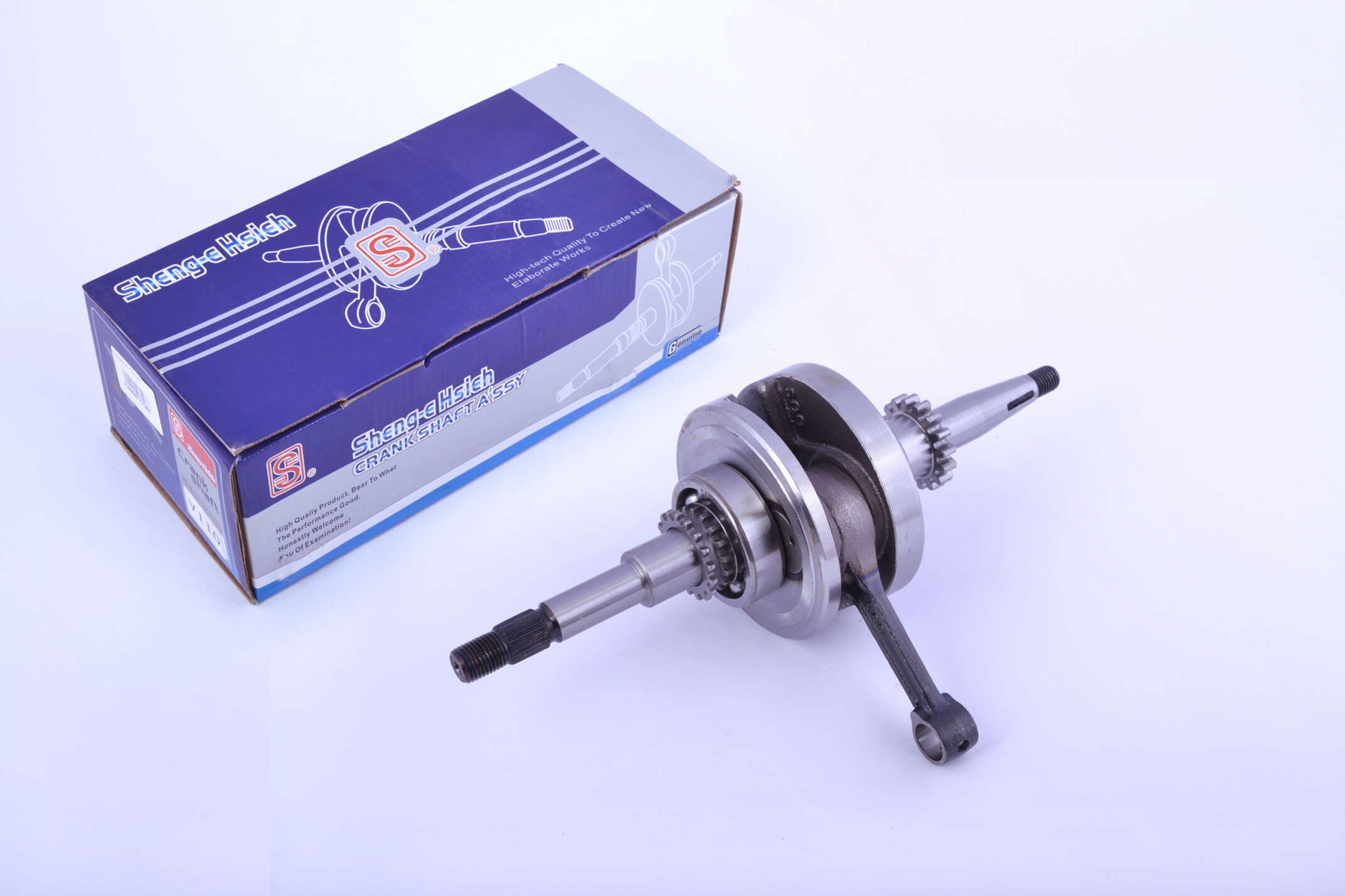 Коленвал 4T GY6 80 (с подшипниками TPI) SEE (#SL)