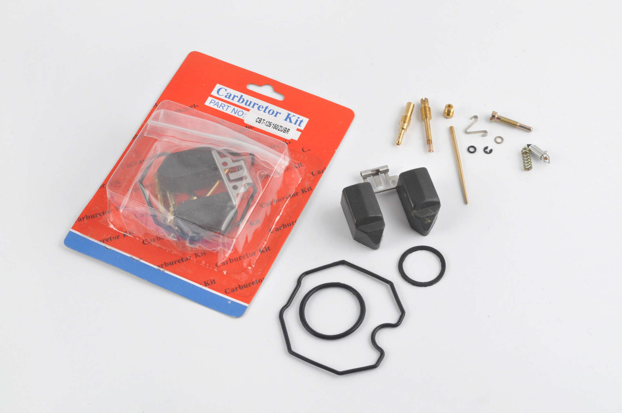 Ремкомплект карбюратора 4T CG125/150, ZUBR