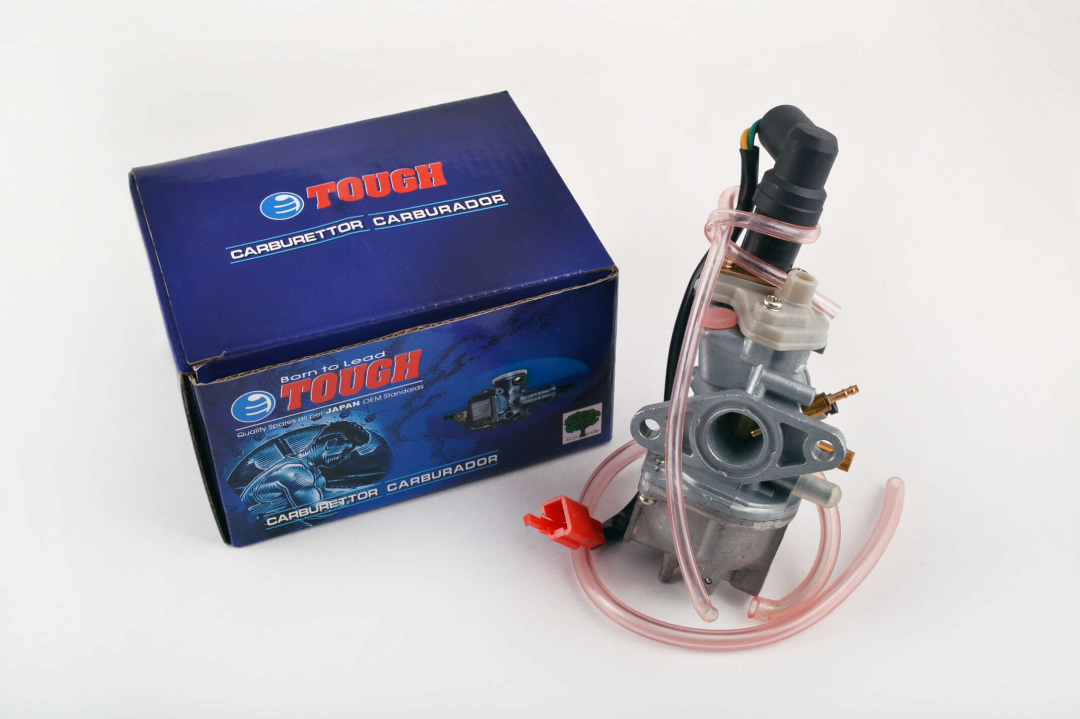 Карбюратор Suzuki AD50 (90-94гг, косое крепление, высокий обогатитель) TOUGH