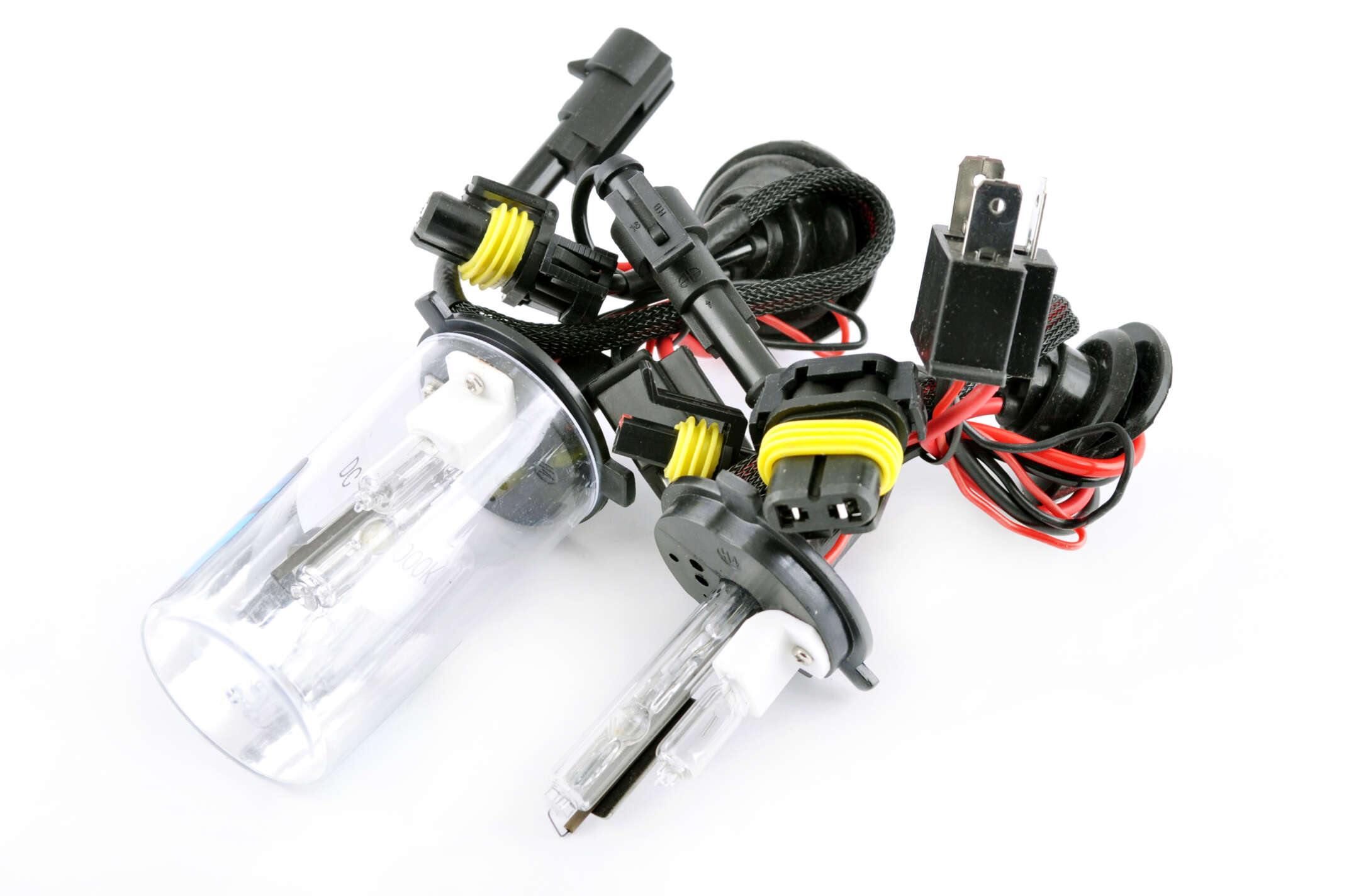 Лампы ксеноновые (пара) H4 (12V 50W DC AMP) 4300K (+ галоген)