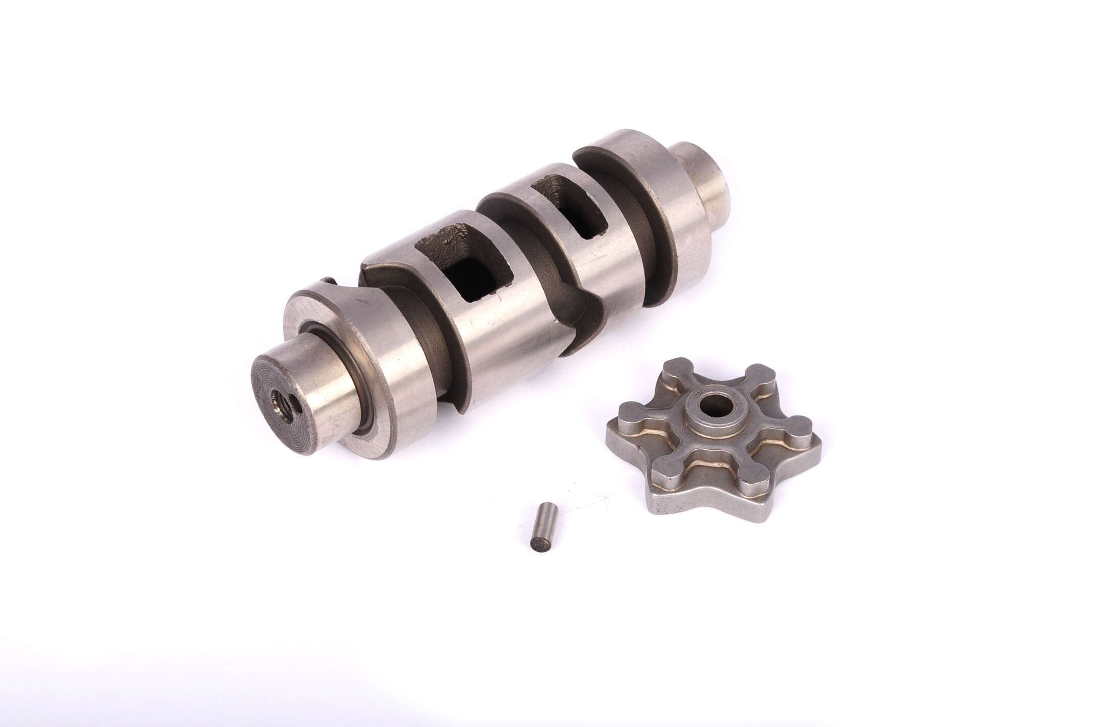 Копирный вал КПП 4T CG125/150 (+звезда) FUJI