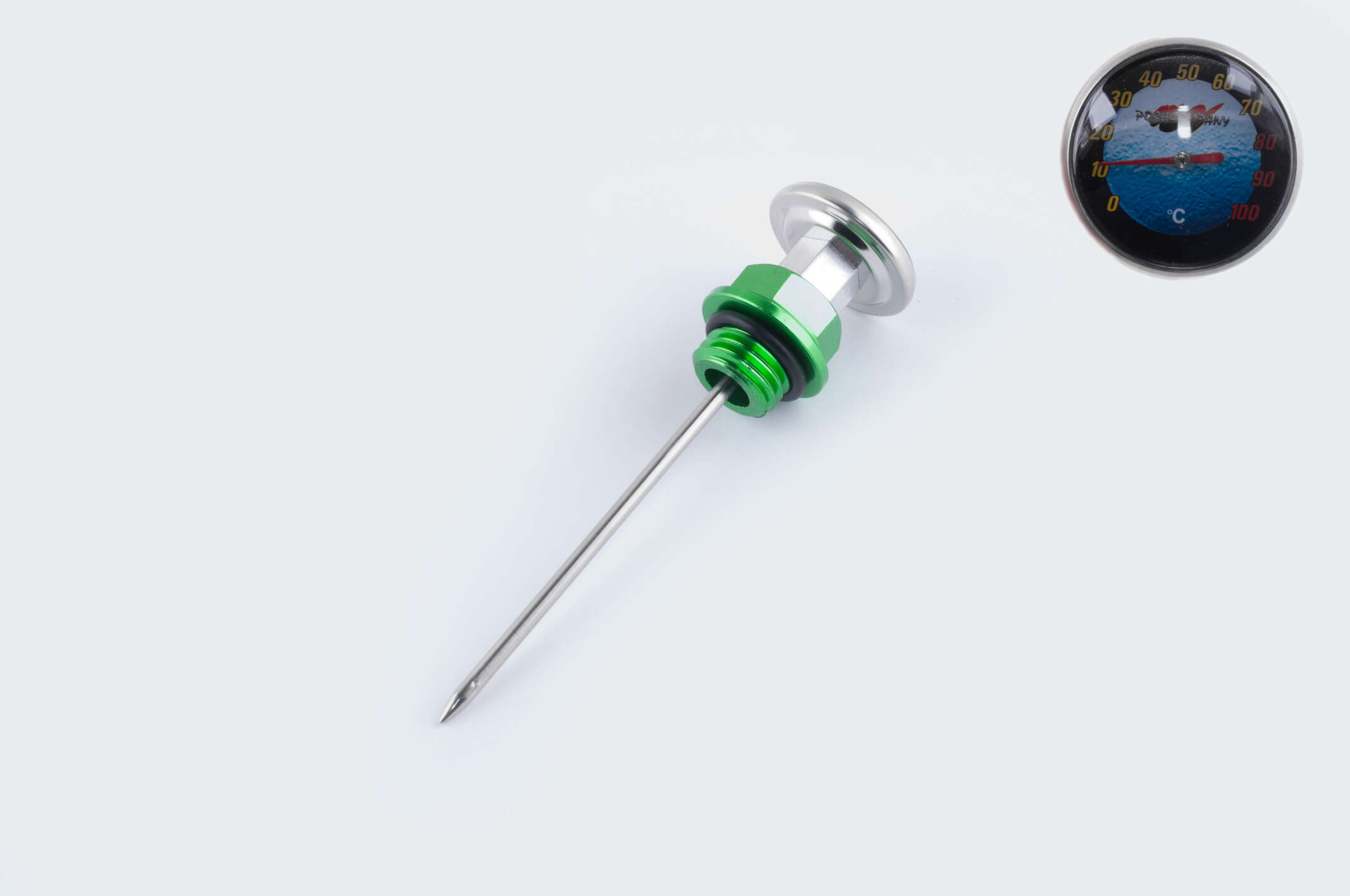 Щуп масла Ø19.0mm, L-137mm (+датчик температуры) (зеленый) KOMATCU