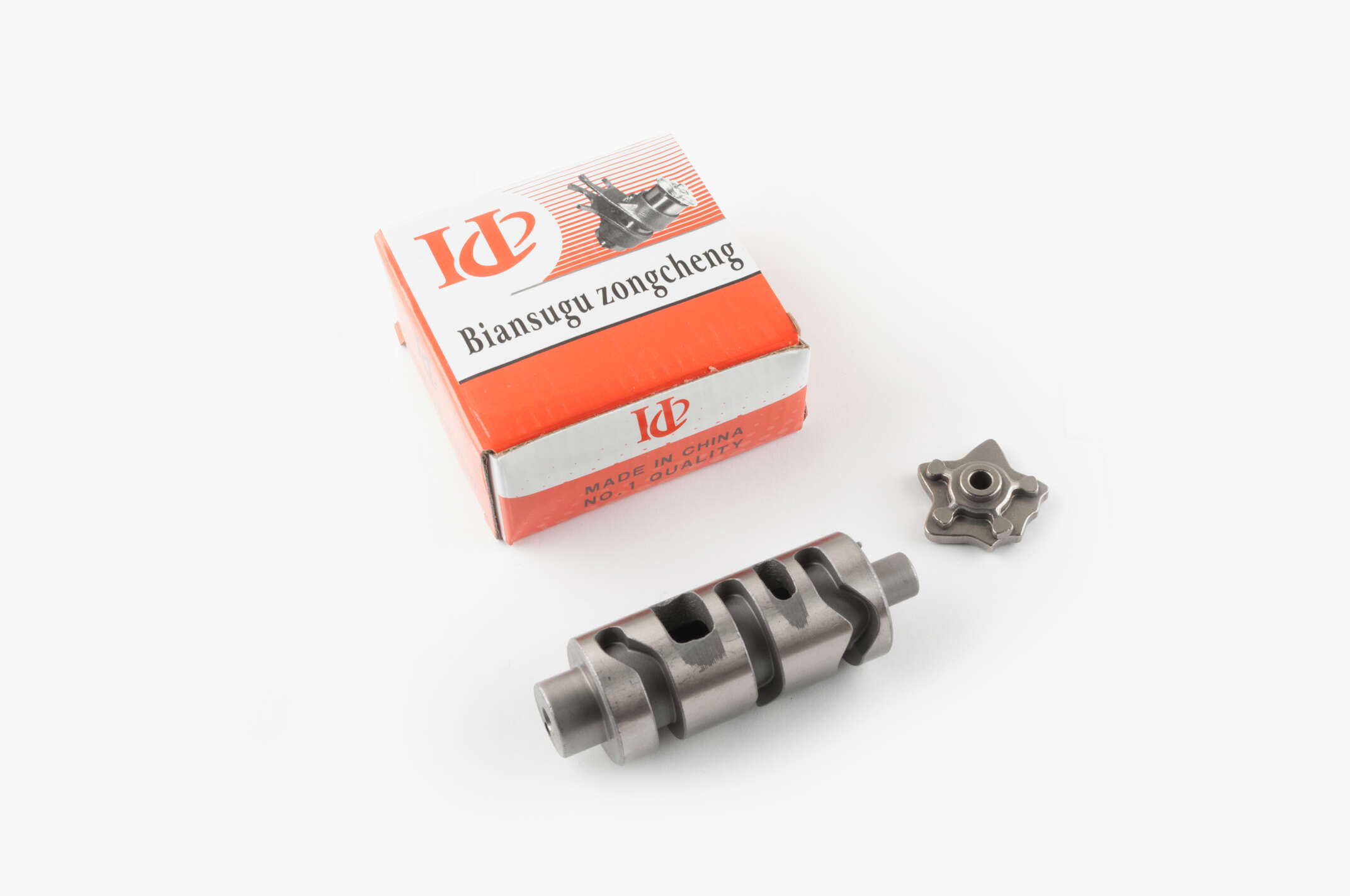 Копирный вал КПП 4T CB125/150 (+звезда) IDE