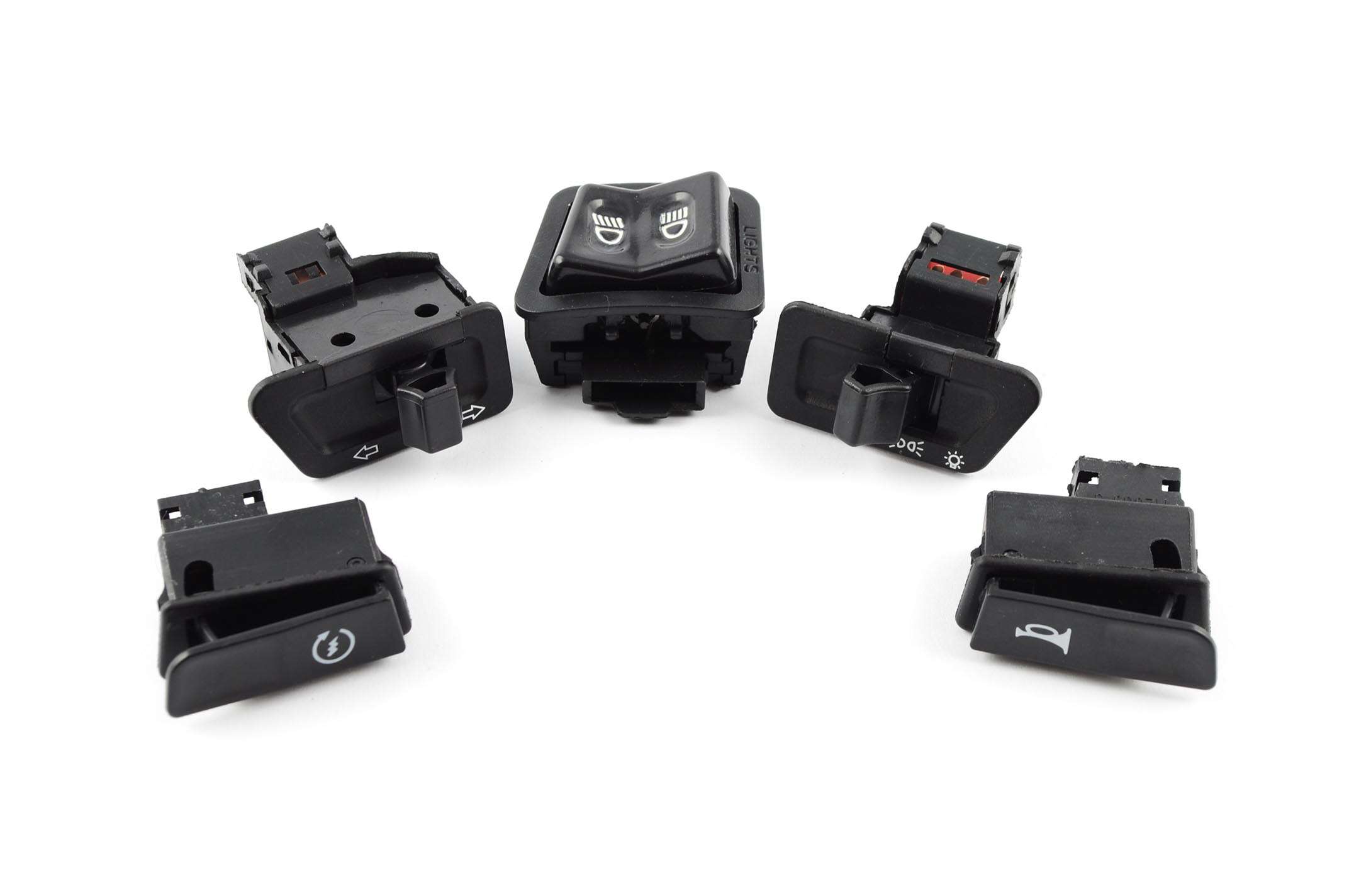 Кнопки руля (набор) 4T GY6 125/150 (5шт)