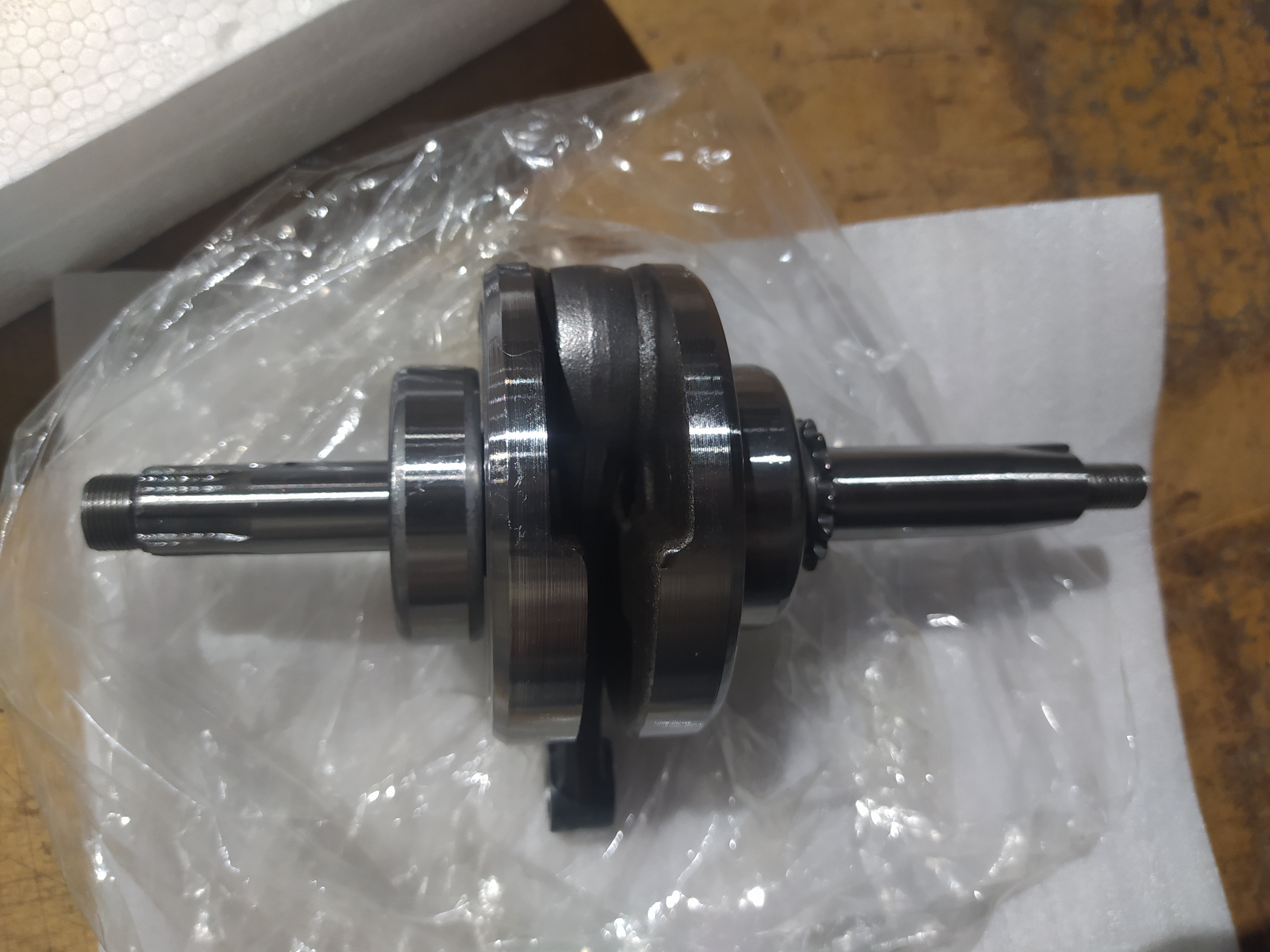 Коленвал 4T 140сс 156FMJ IRBIS TTR 150 (h-57.5) KOMATCU