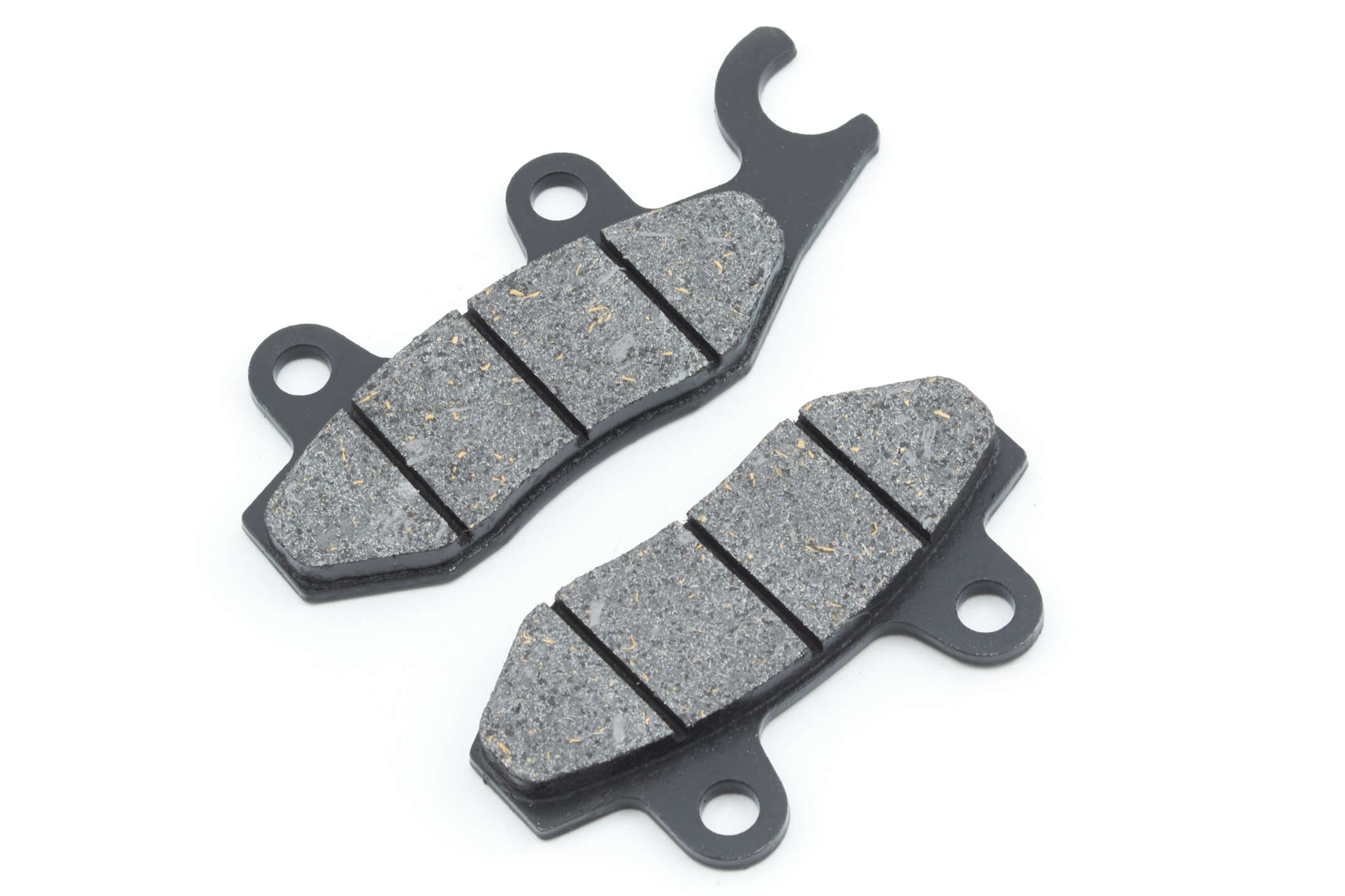 Колодки тормозные (диск) 4T GY6 50-150 (RACE/STORM, ухо в право, черные) SUNY