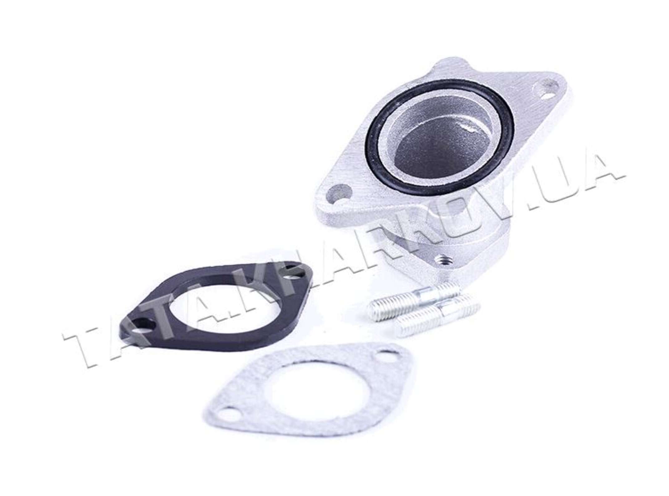 Патрубок карбюратора (коллектор) 4T CB/CG 125/150 (кривой) AMG