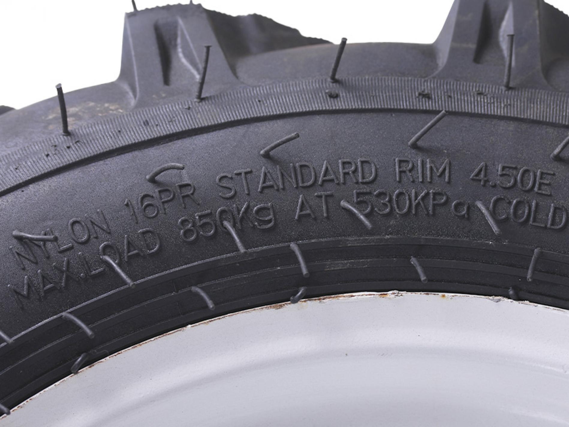 Колесо 6,50-16 ТТ (в сборе , под 6 болтов) Jinma 240/404 AMG
