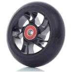 Колесо на самокат с подшипником 608-2RS, металическое, черное,D100mm (LZ-001-3) MS