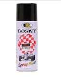 Краска (черный глянец , акриловая) BOSNY (400мл) KS