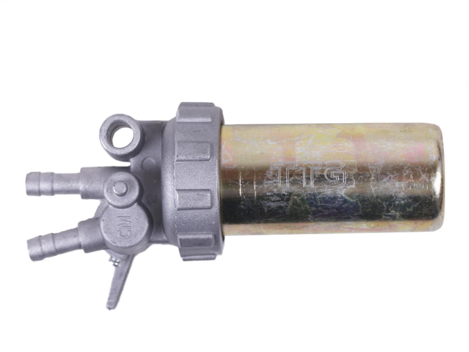 Кран топливный м/б 190N/195N (12/15Hp) (с фильтром, железный стакан) TTG AMG-3