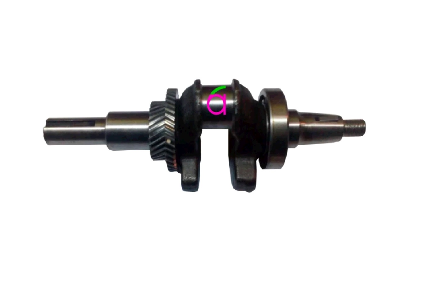 Коленвал м/б 188F (13Hp) (под конус, Ø25mm) (c шестернями и подшипником) BEST