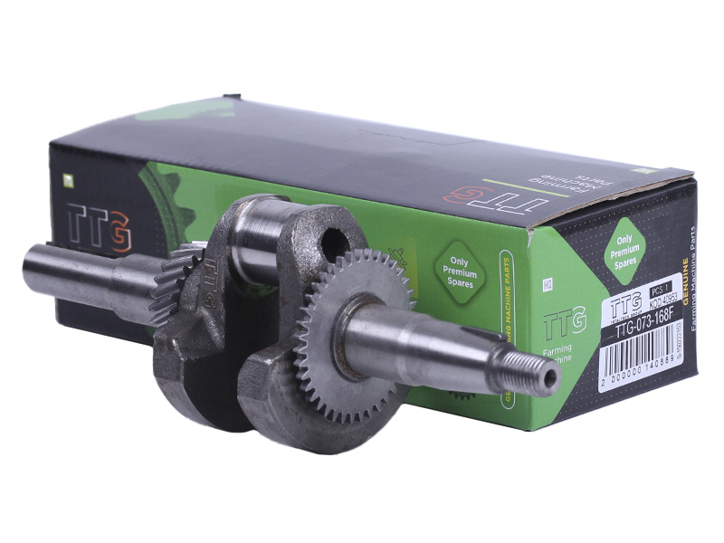 Коленвал м/б 168F/170F (6,5/7Hp) (под шпонку, Ø20mm) (c шестернями) TTG AMG-3