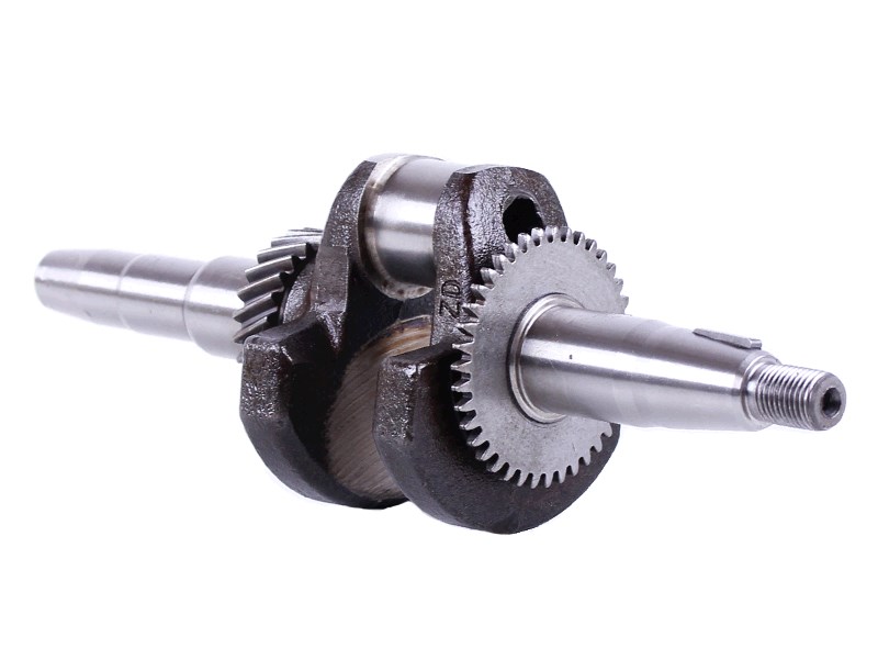 Коленвал м/б 168F/170F (6,5/7Hp) (под конус, Ø19mm) (c шестернями) BEST