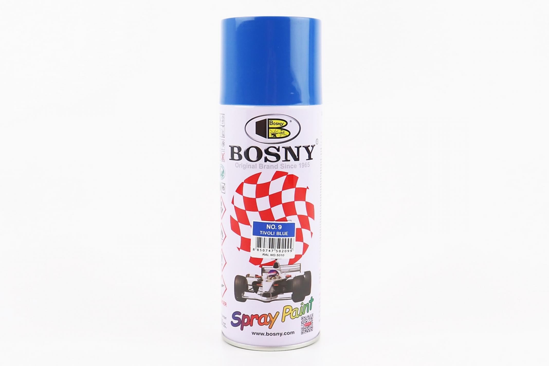 Краска акриловая №9 СИНИЙ ТИВОЛИ, Аэрозоль 400ml KS