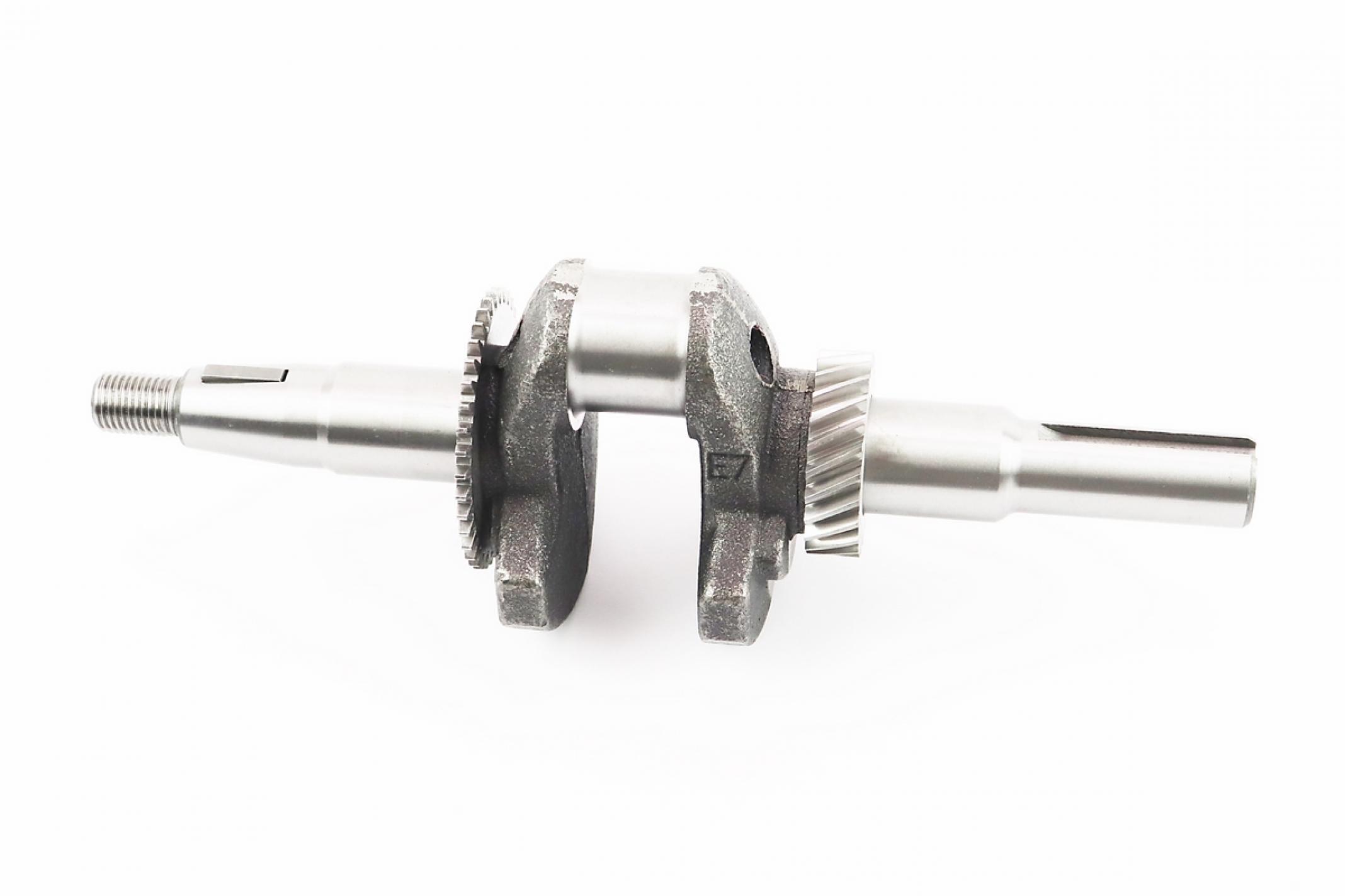 Коленвал м/б 168F/170F (6,5/7Hp) (под шпонку, Ø20mm) (c шестернями) KS