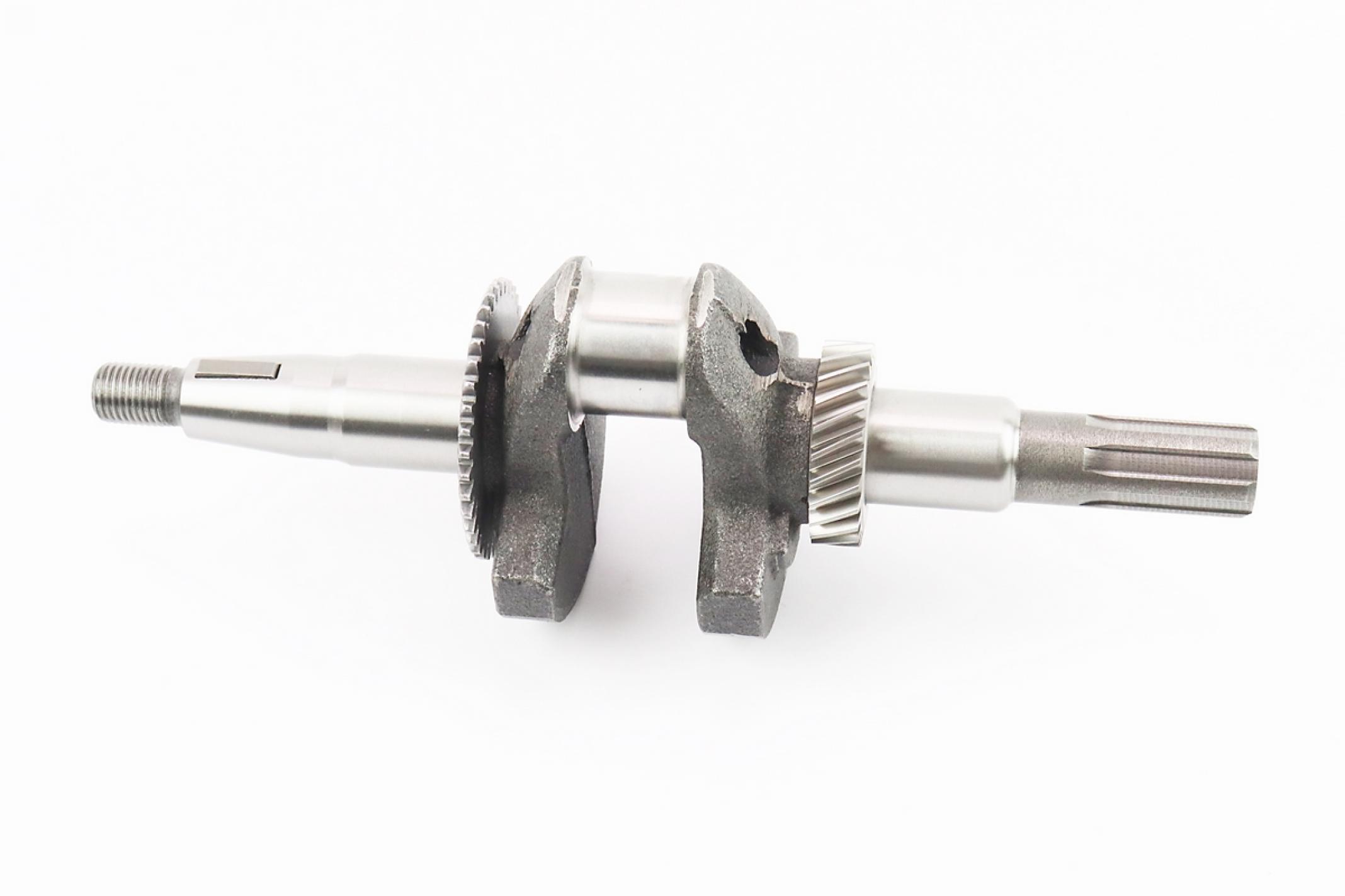 Коленвал м/б 168F/170F (6,5/7Hp) (под шлицы, Ø20mm) (c шестернями) KS