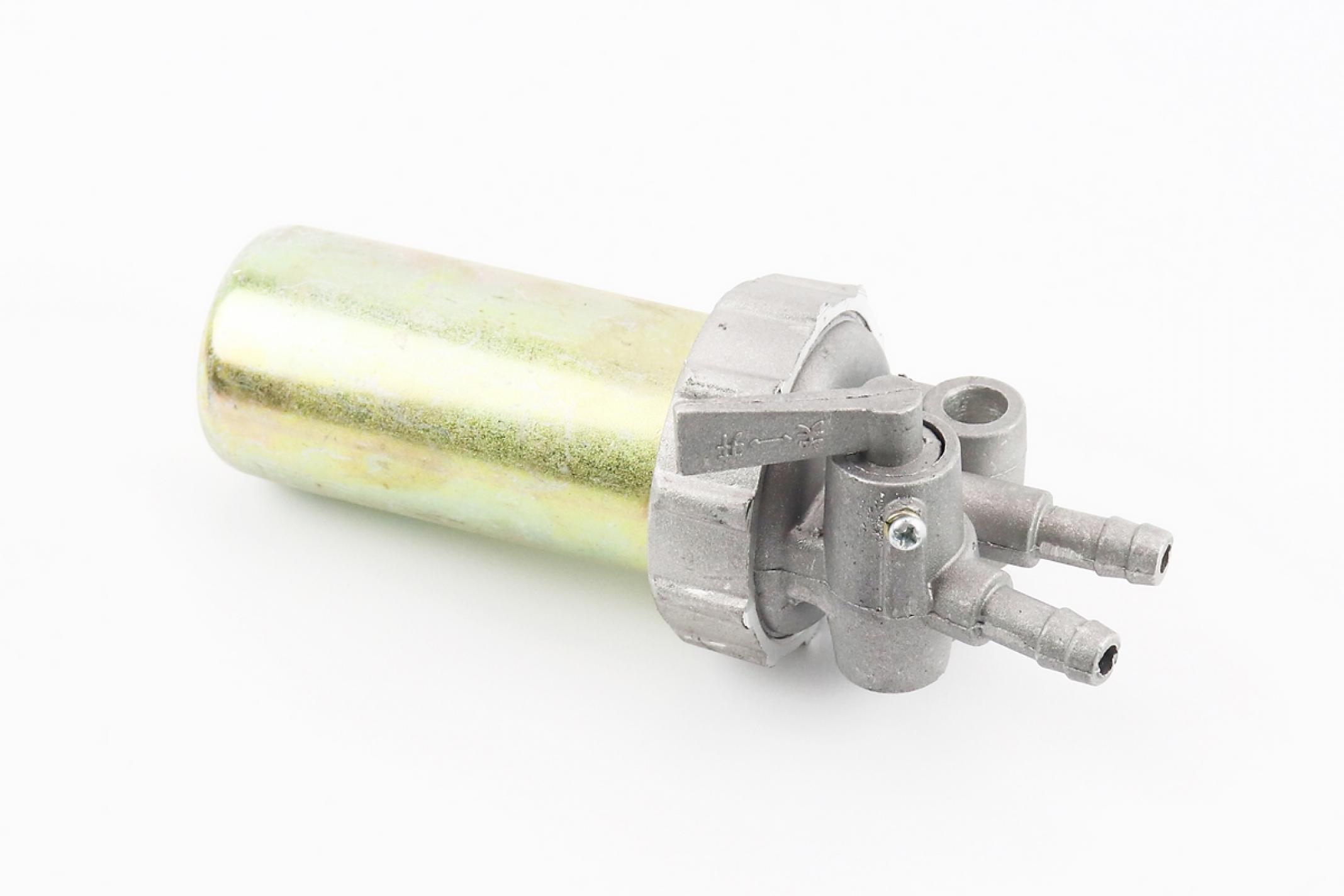 Кран топливный м/б 190N/195N (12/15Hp) (с фильтром, железный стакан) KS