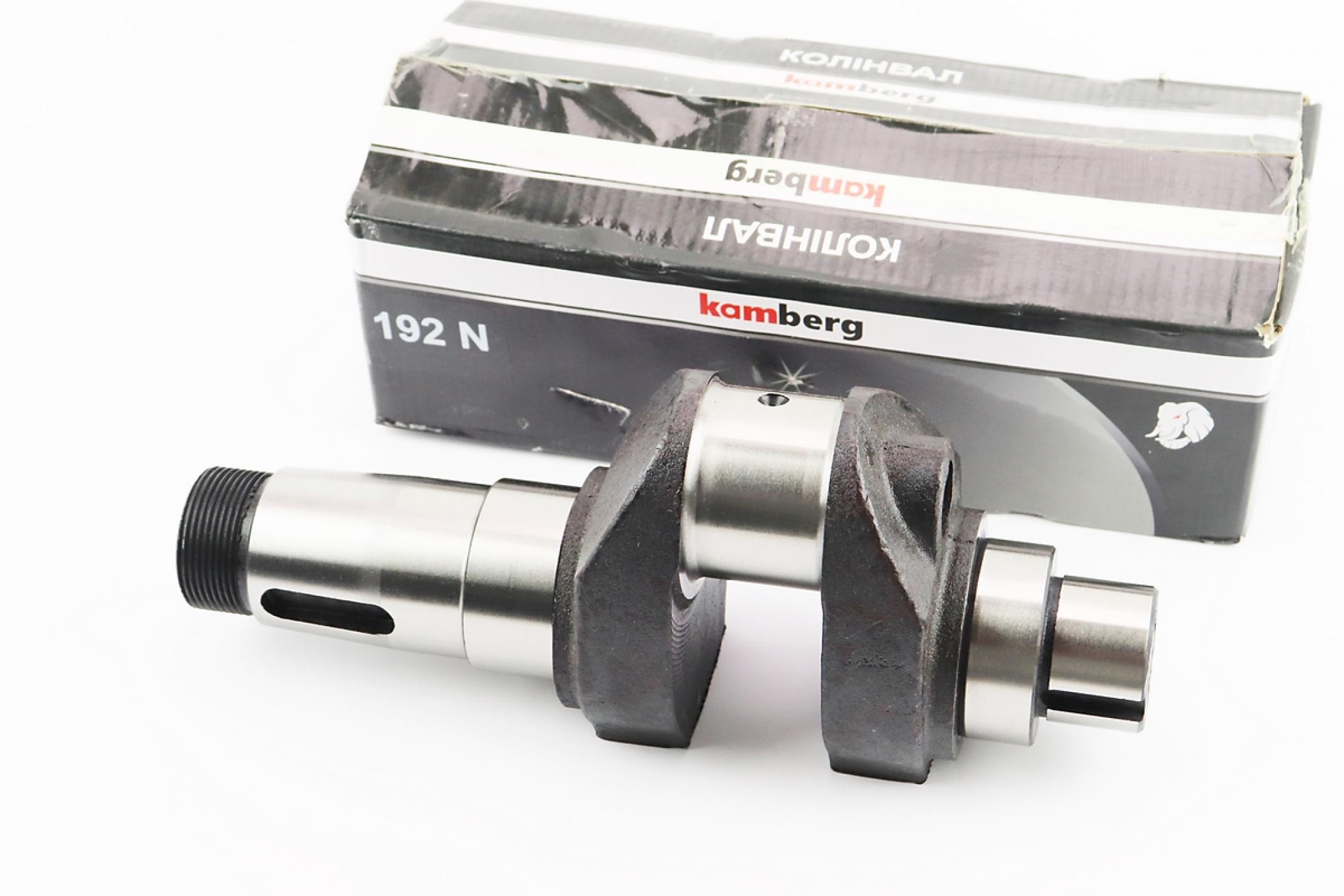 Коленвал м/б R192N (голый) Dболта-М12x1,5, Dшейки-52mm, H-108mm KS